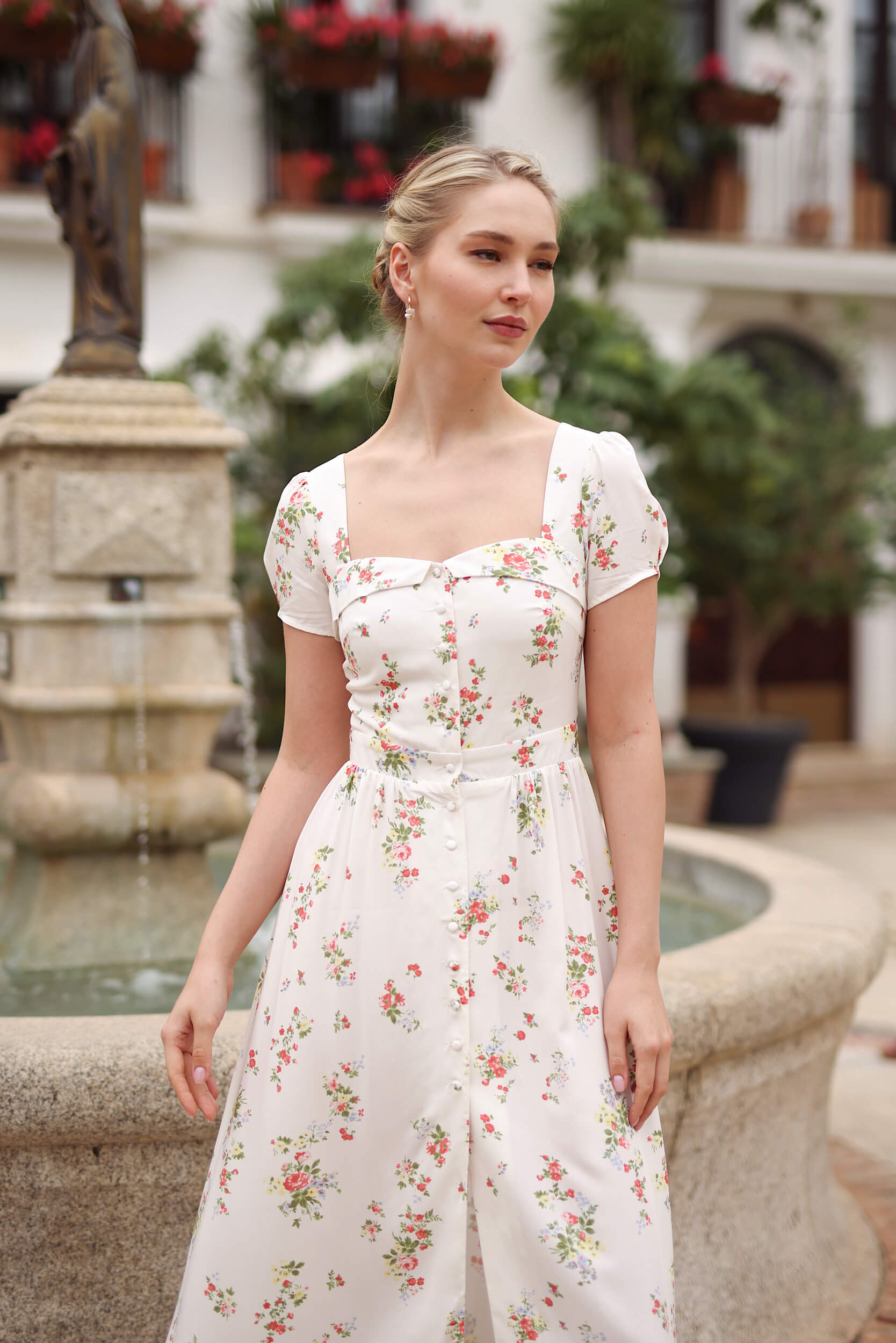 Estelle Button Down Dress