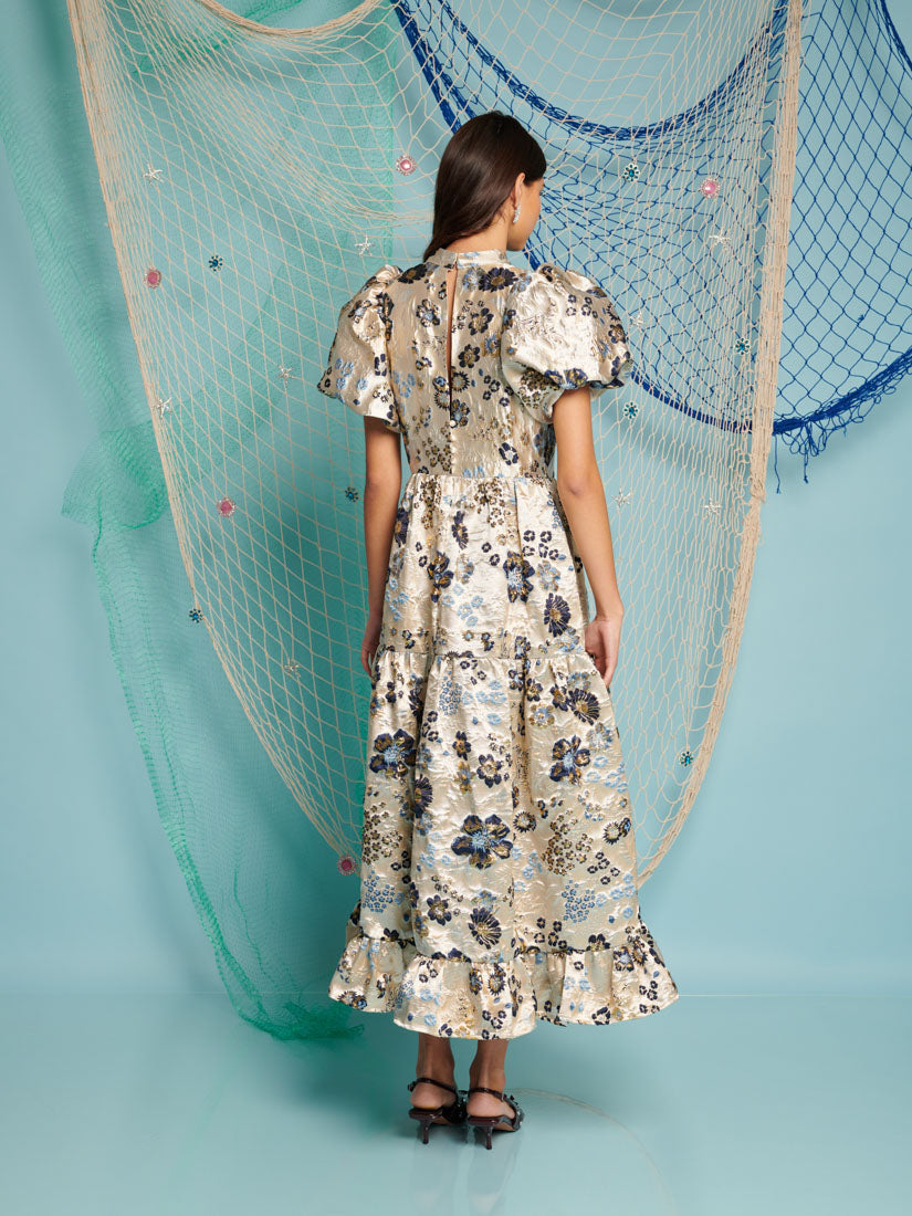 Carp Floral Maxi Dress