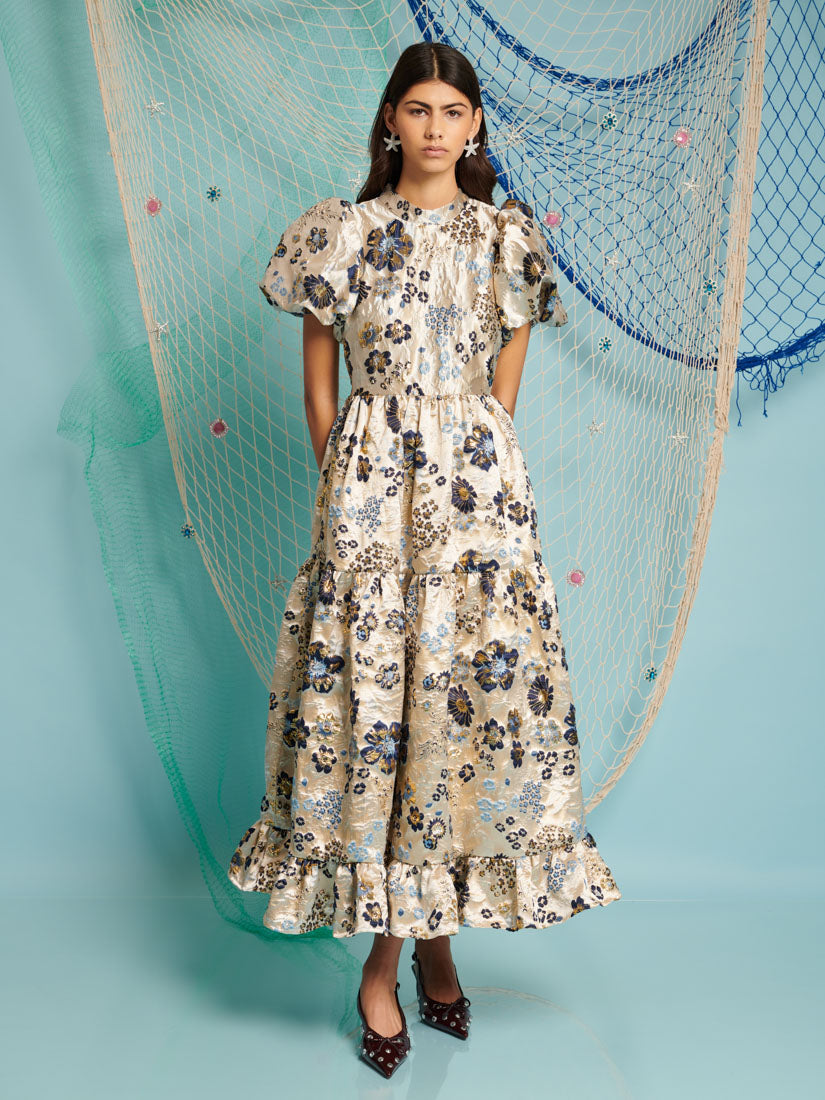 Carp Floral Maxi Dress