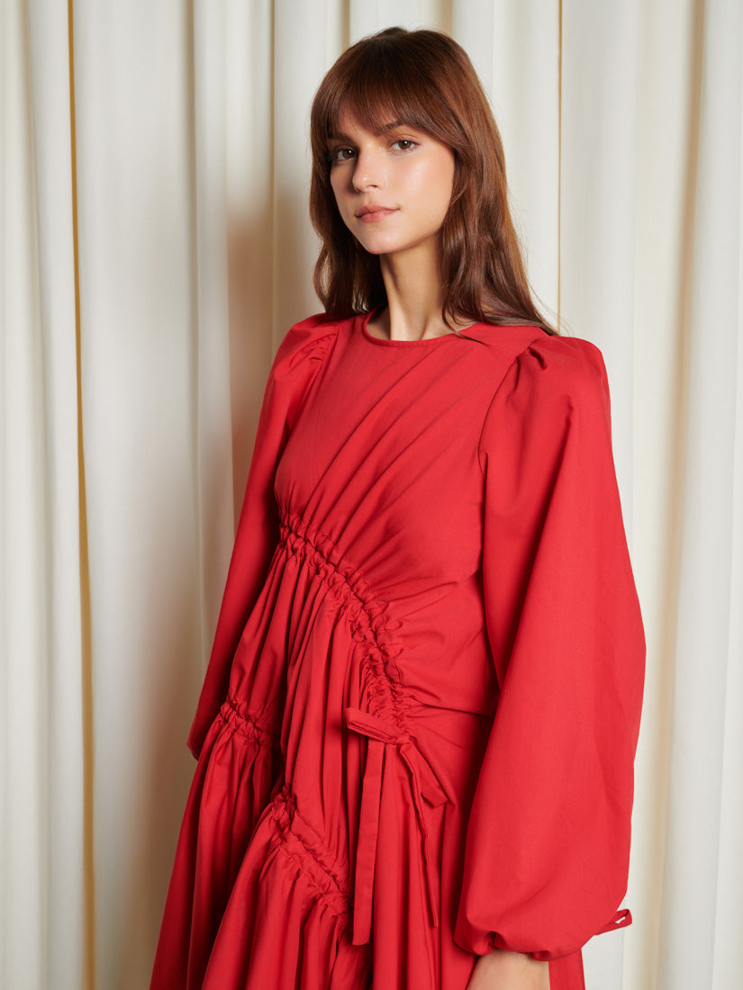 Bowie Ruched Mini Dress