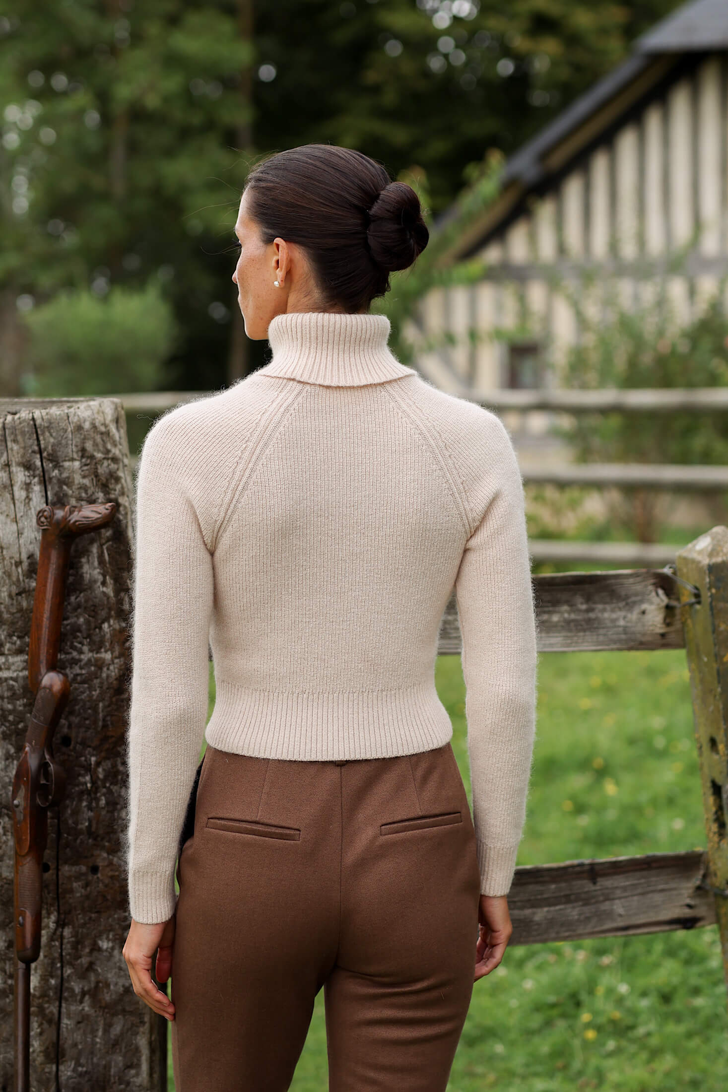Naomi Mohair Roll-Neck Sweater