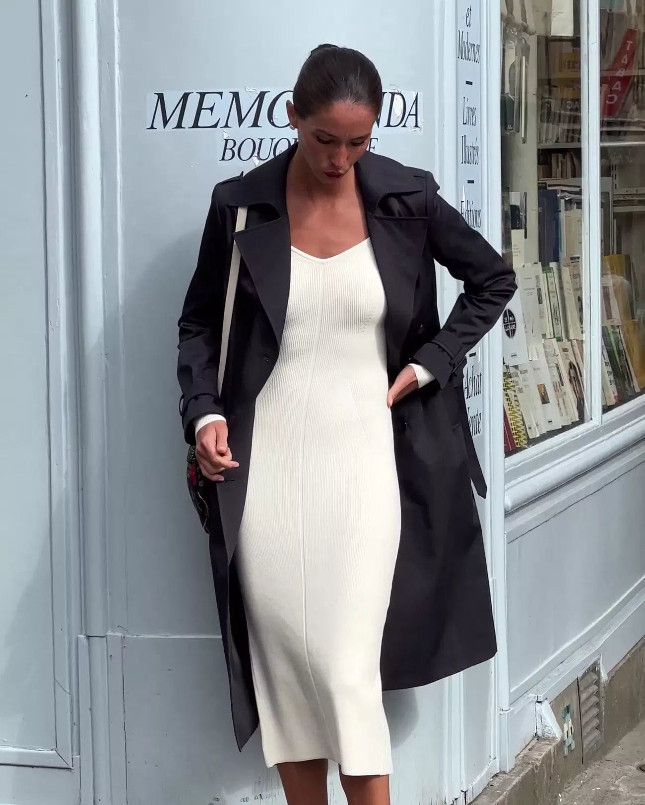 Nicole Cotton Trench Coat