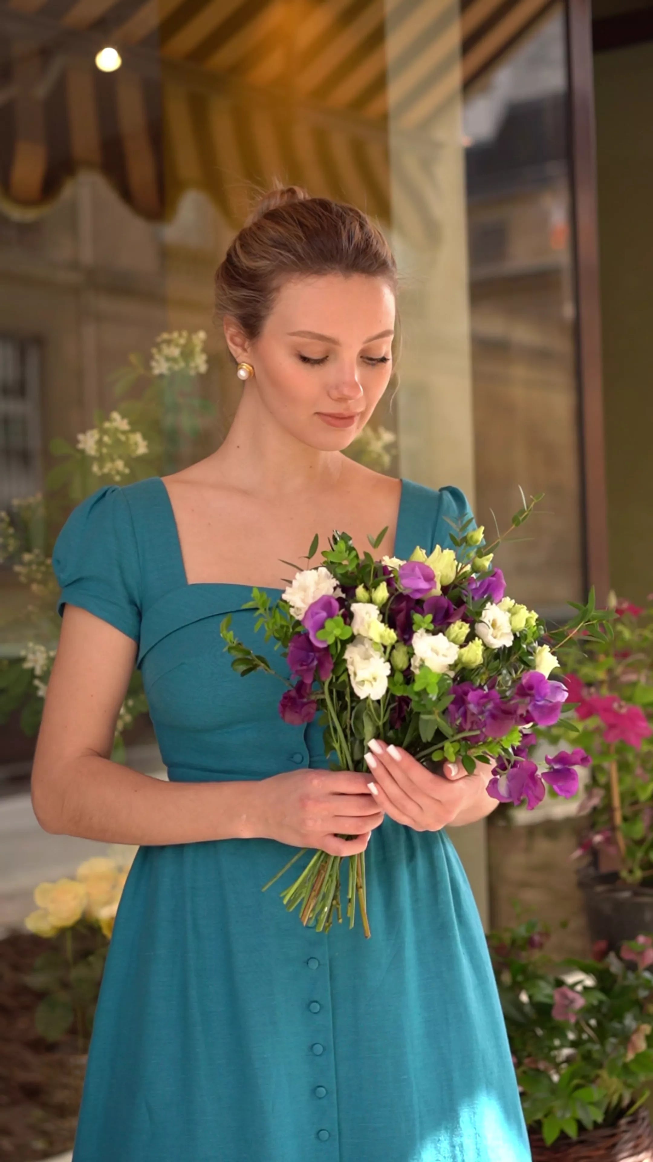 Estelle Button Down Dress