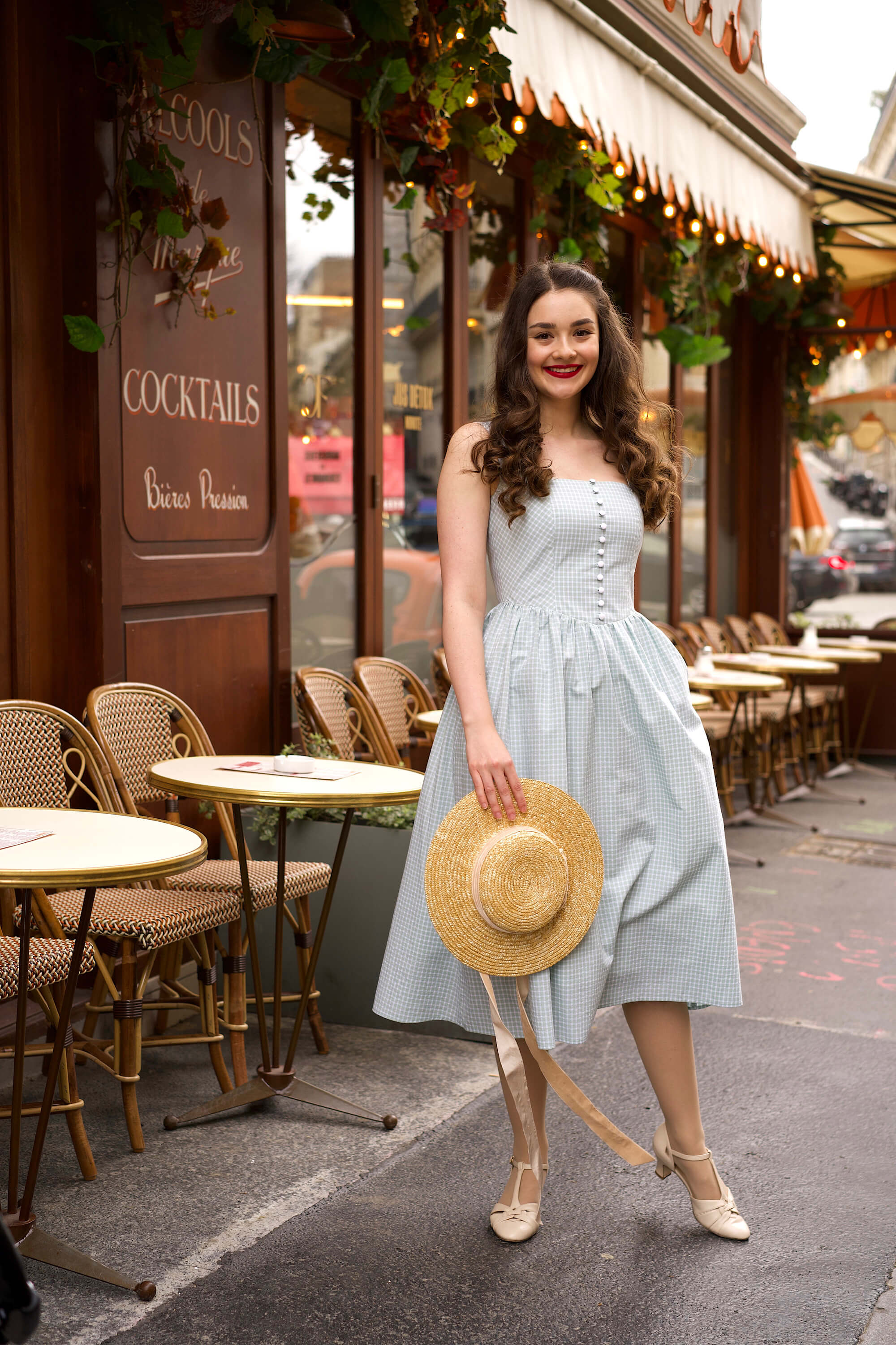 Lizzy Pinafore Dress