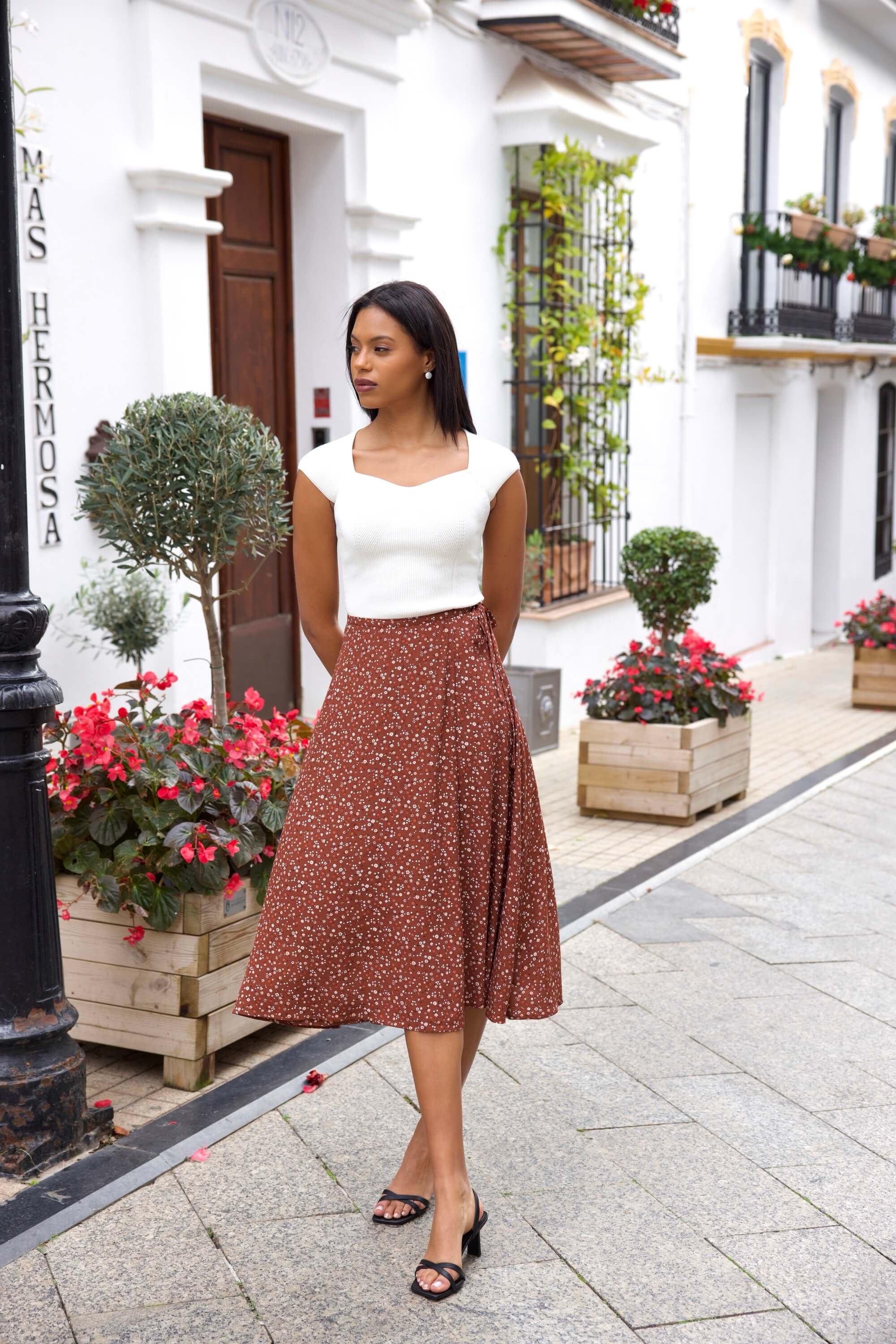 Mara Wrap Skirt