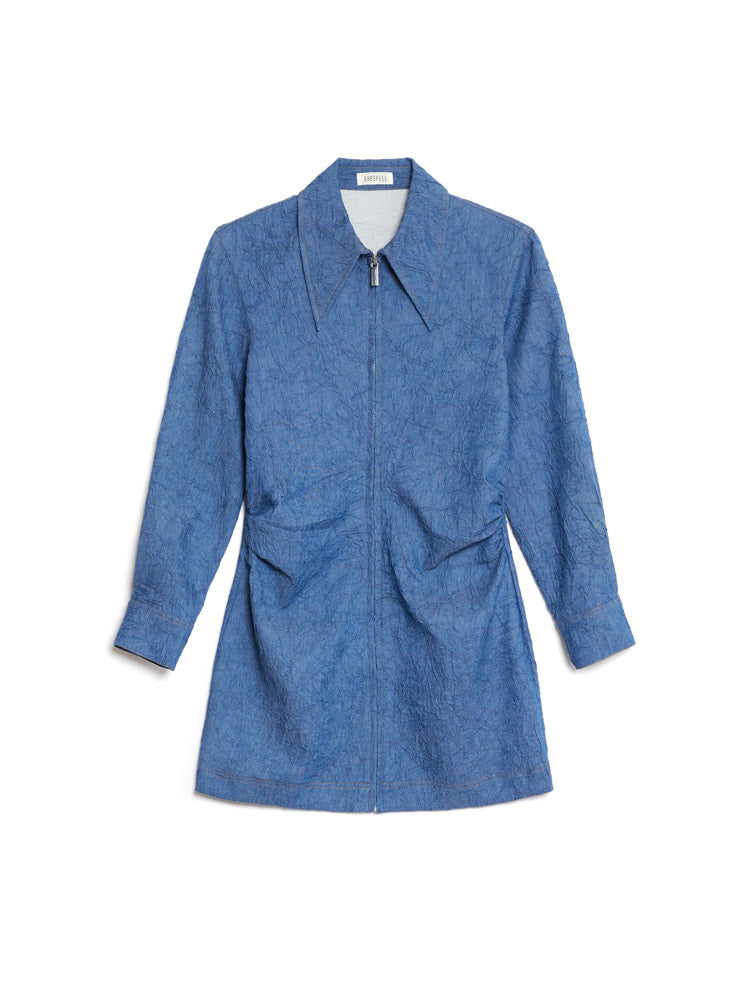 Donna Trimmed Mini Dress