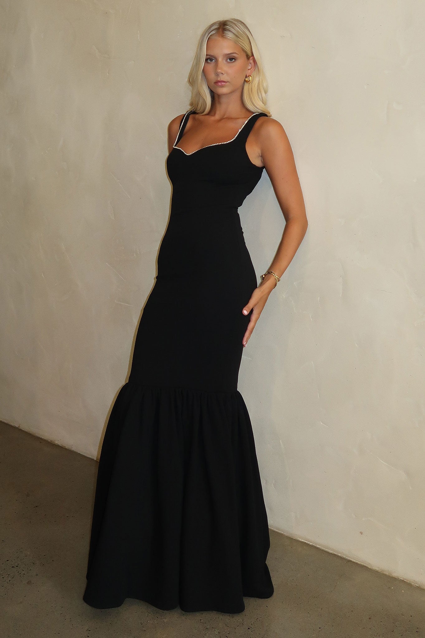 Emberly Maxi Dress - Black