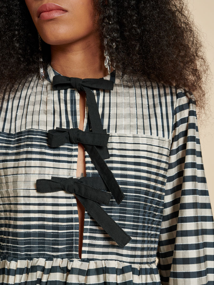 Bobbi Check Mini Dress