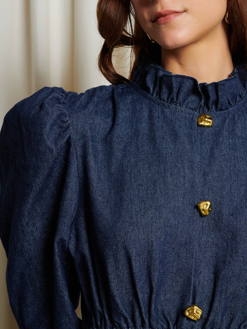 Dallin Denim Mini Dress