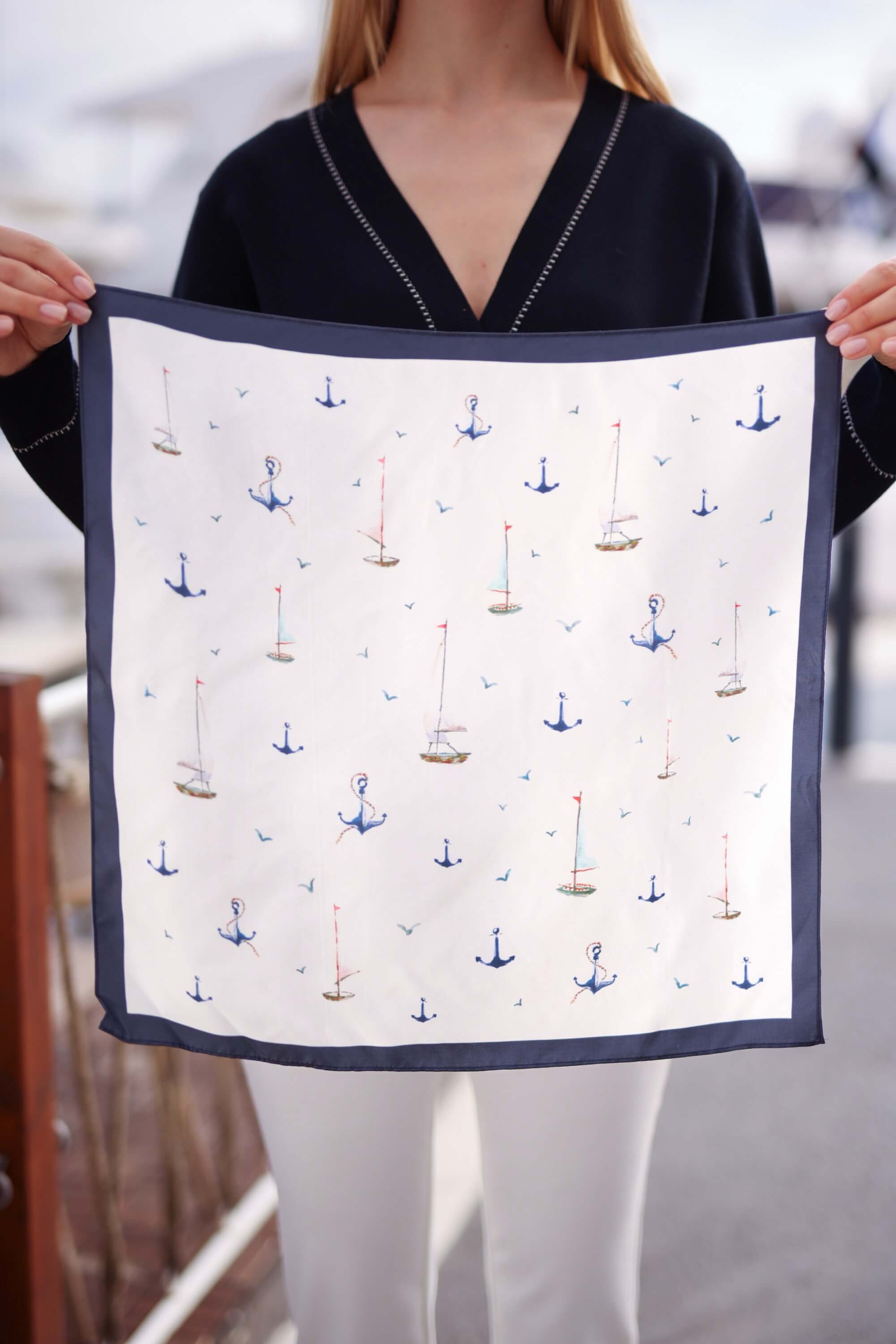 Sir??ne Silk Twill Scarf