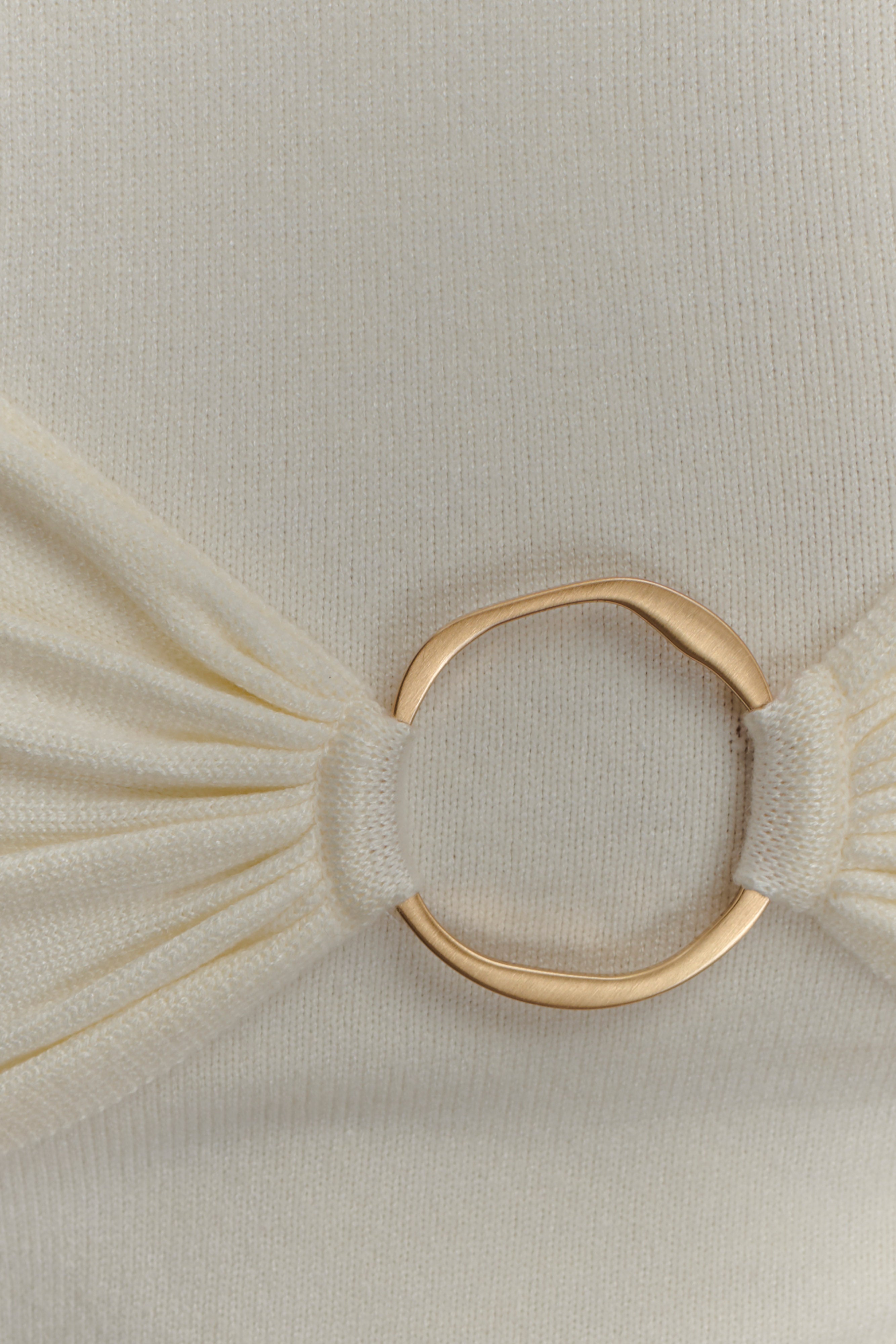 Azariah Long Sleeve Knit Midi Dress - Ivory