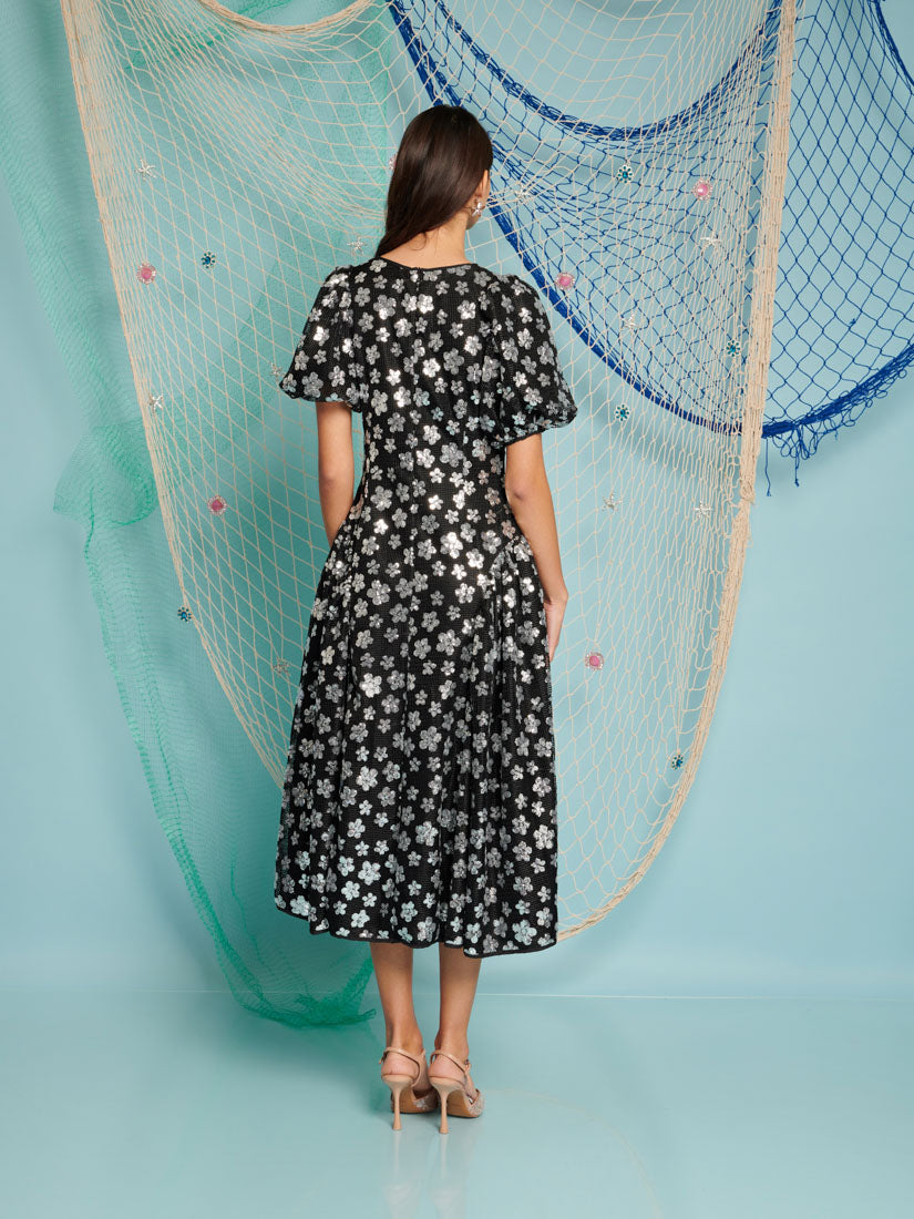 Starboard Sequin Midi Dress