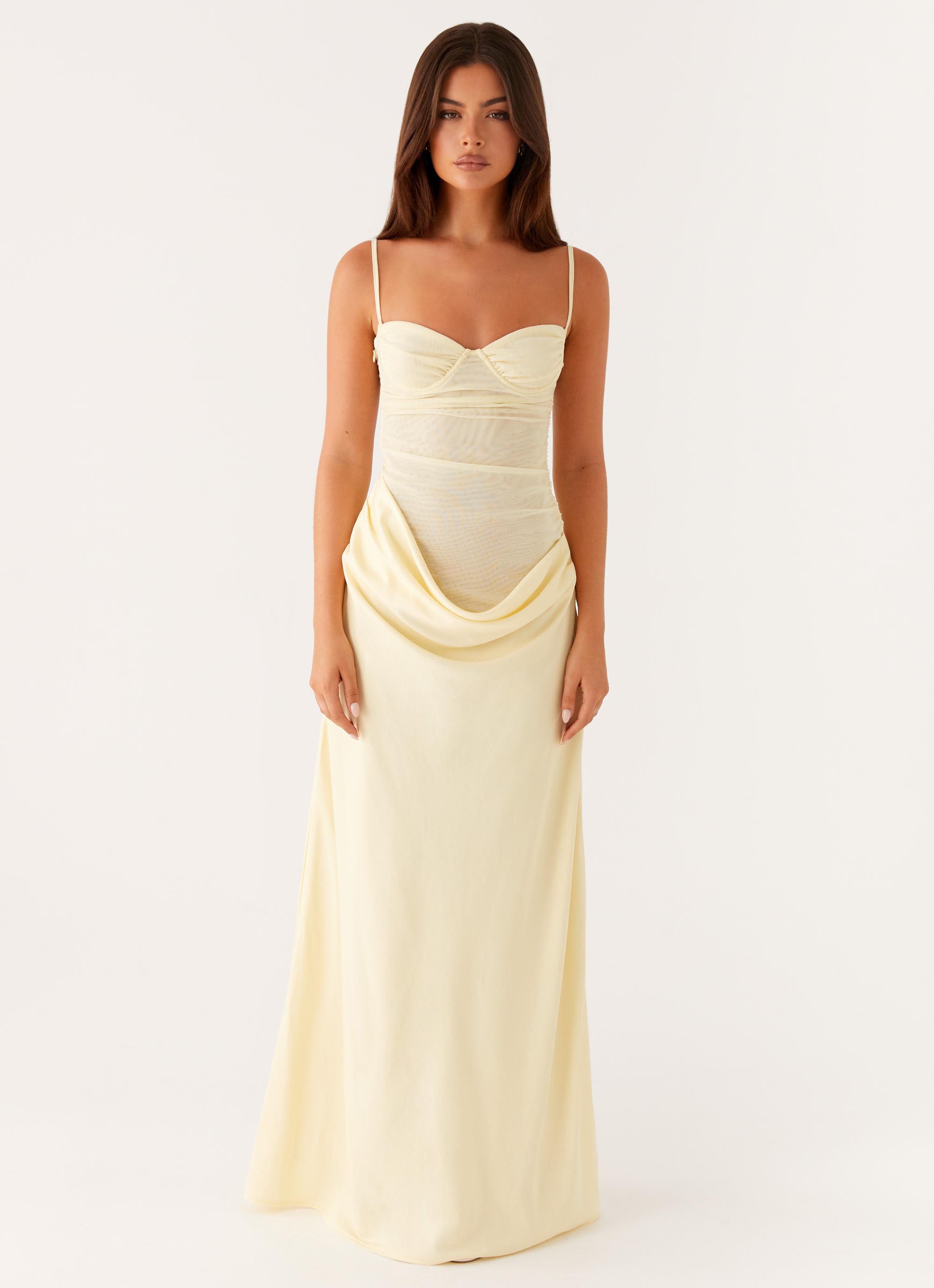 Romy Maxi Dress - Yellow