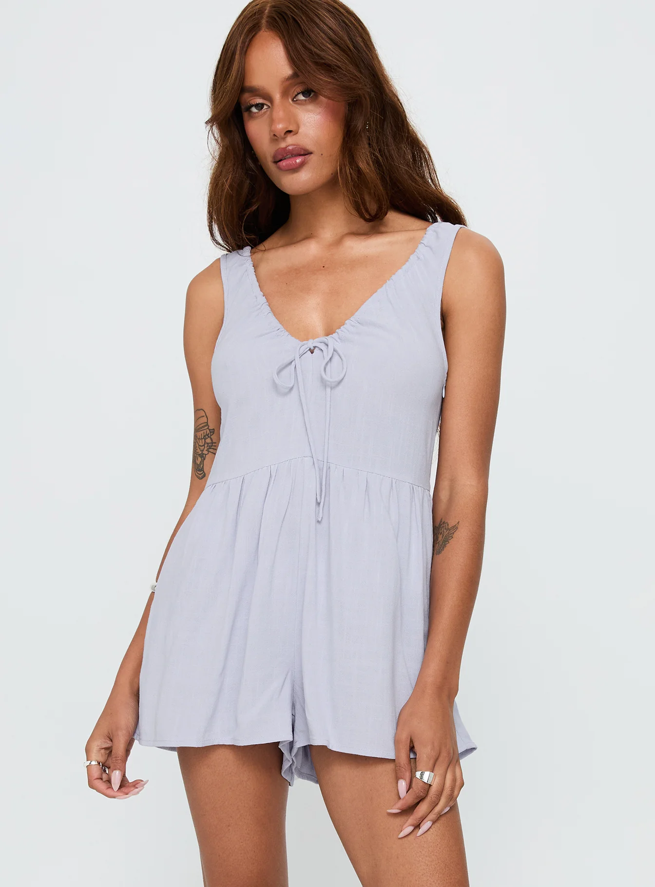 Mackellar Romper Blue