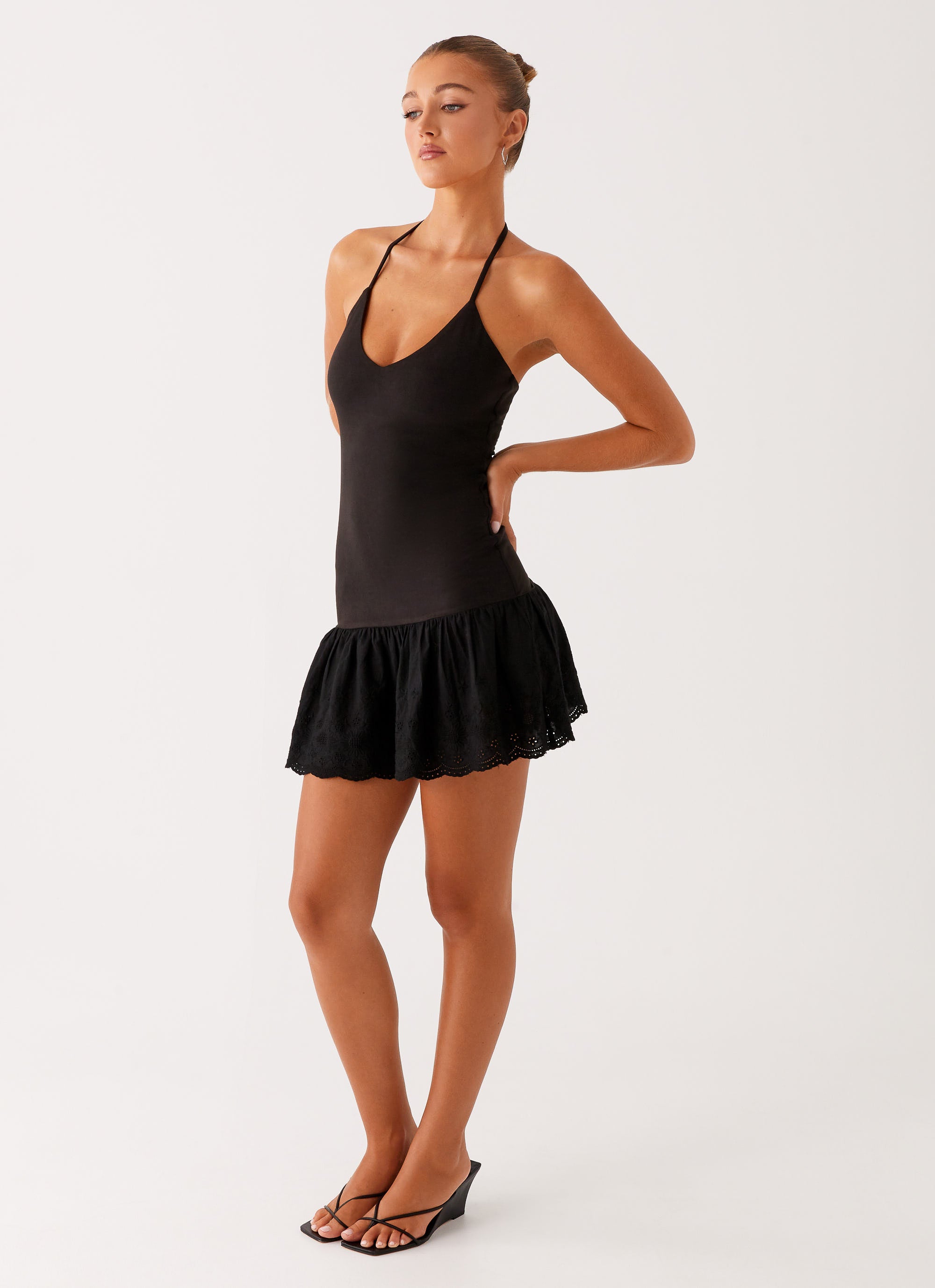 Amsterdam Mini Dress - Black