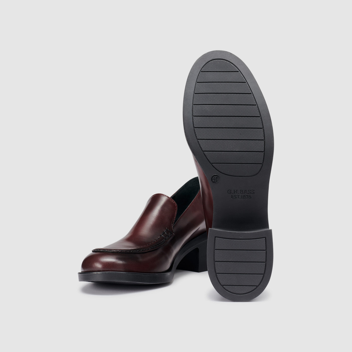 WOMENS ANNA VENETIAN LOAFER HEELS