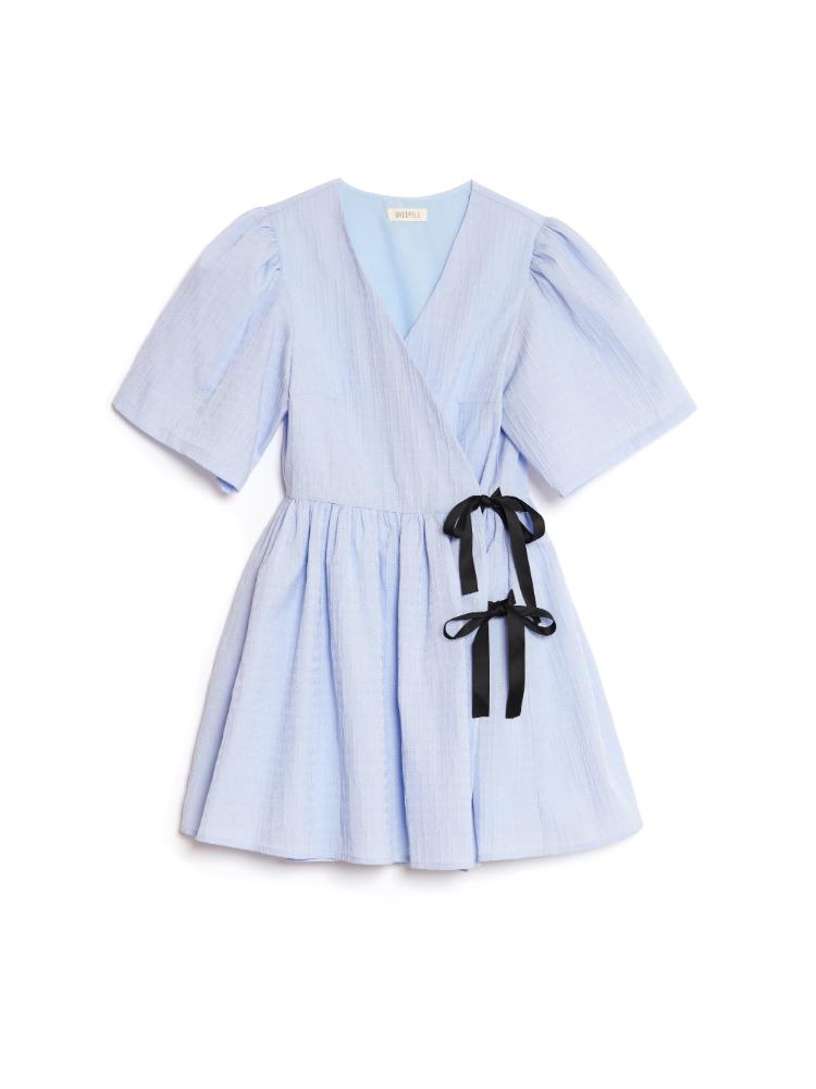 Charm Jacquard Mini Dress