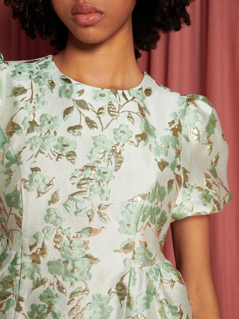 Eider Jacquard Mini Dress