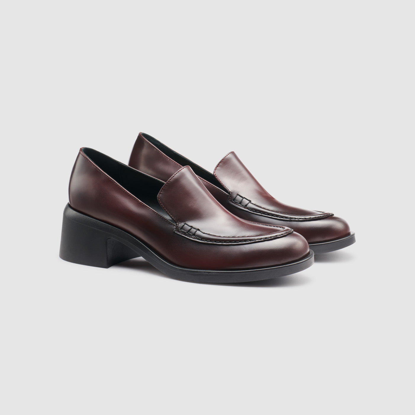 WOMENS ANNA VENETIAN LOAFER HEELS