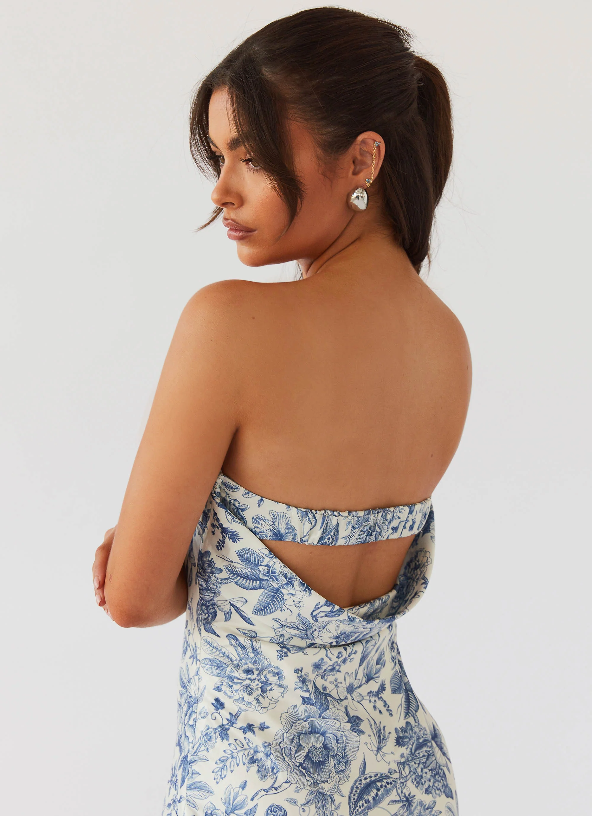 Summer Lover Maxi Dress - Blue Paisley