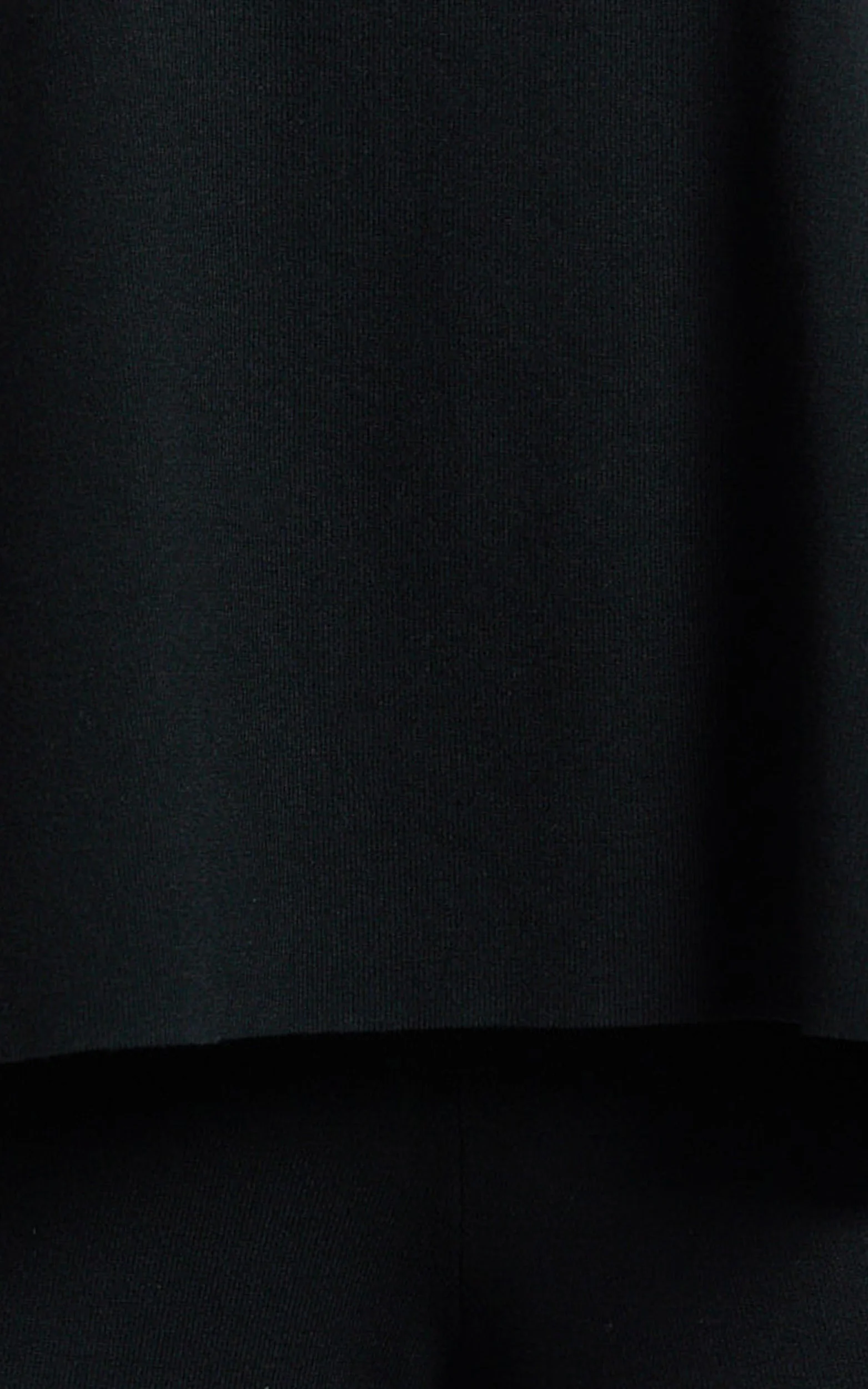 Leonie Two Piece Set - Knit Shell Top and Pant Set in Black