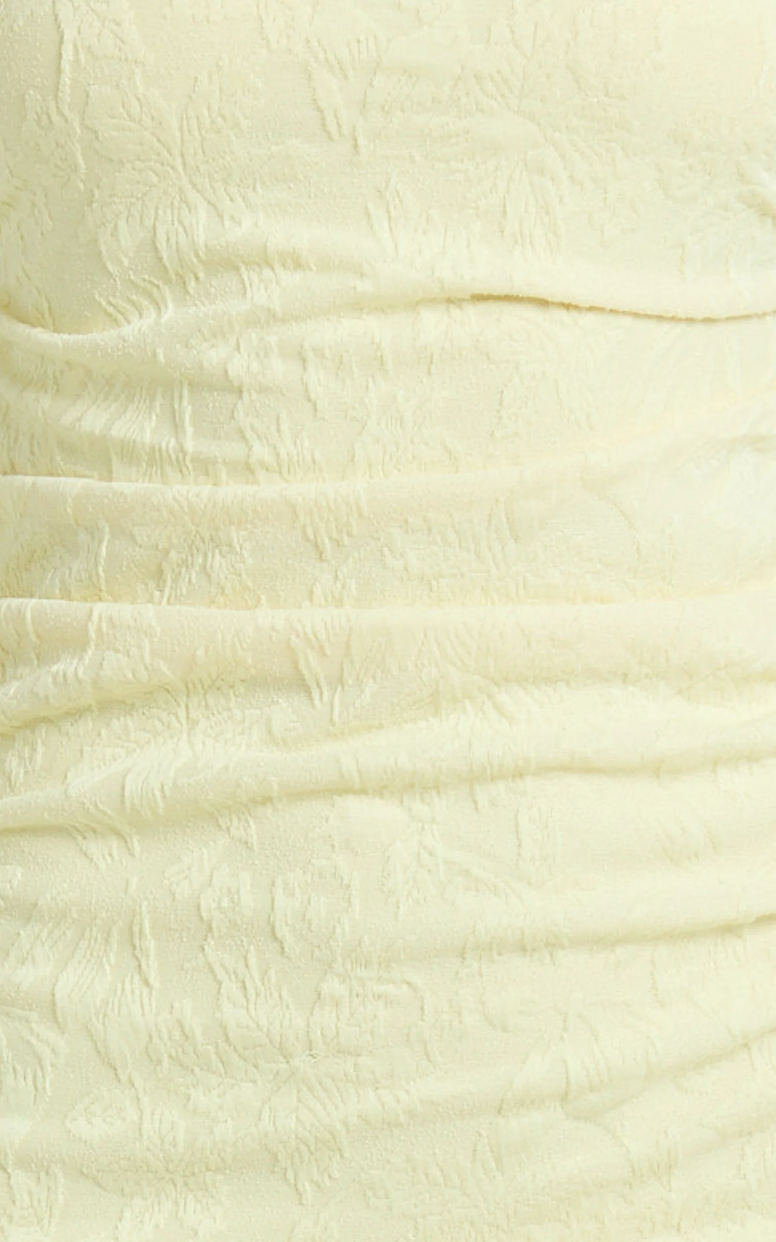 Kayrene Maxi Dress - Long Sleeve Bodycon Dress in Butter Yellow