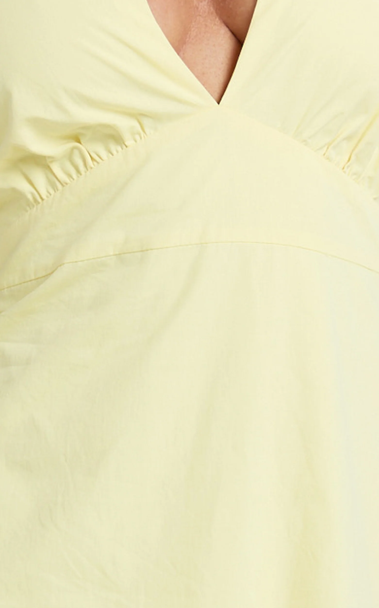 Connor Maxi Dress - Halter Neck Tie Back Dress in Lemon