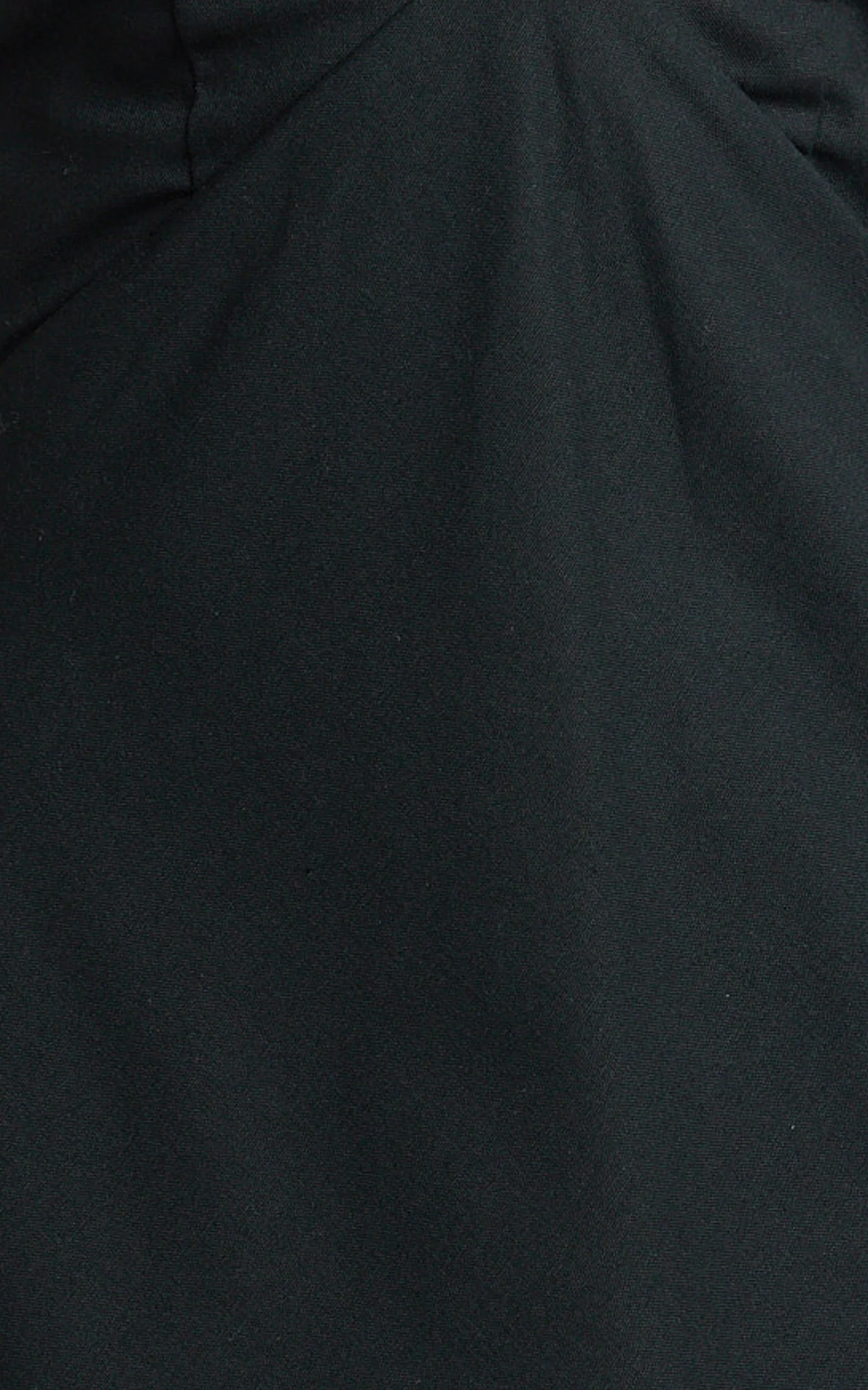 Hinata Maxi Dress - Linen Blend Slip Dress in Black