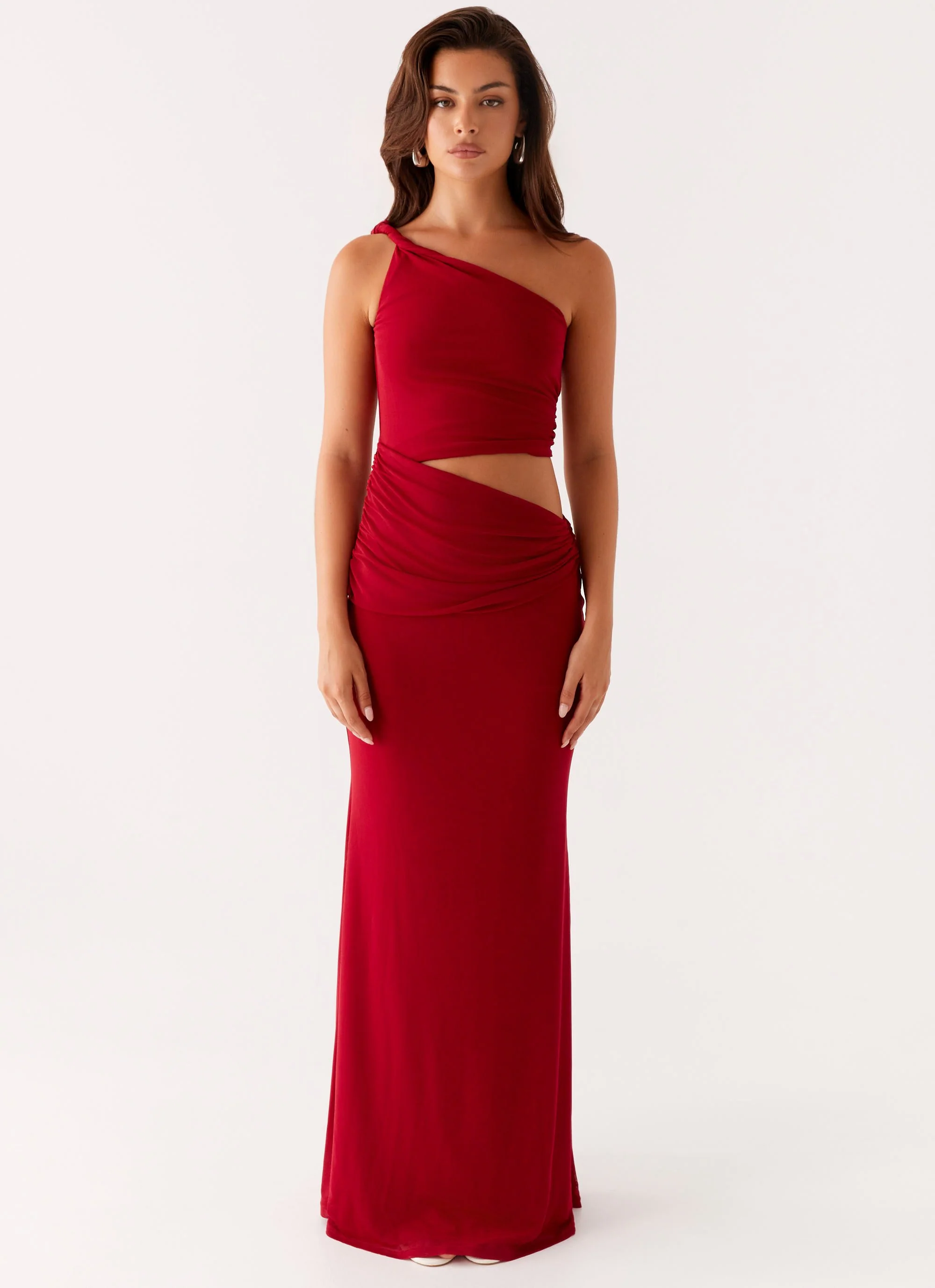 Three Wishes Maxi Dress - Raspberry