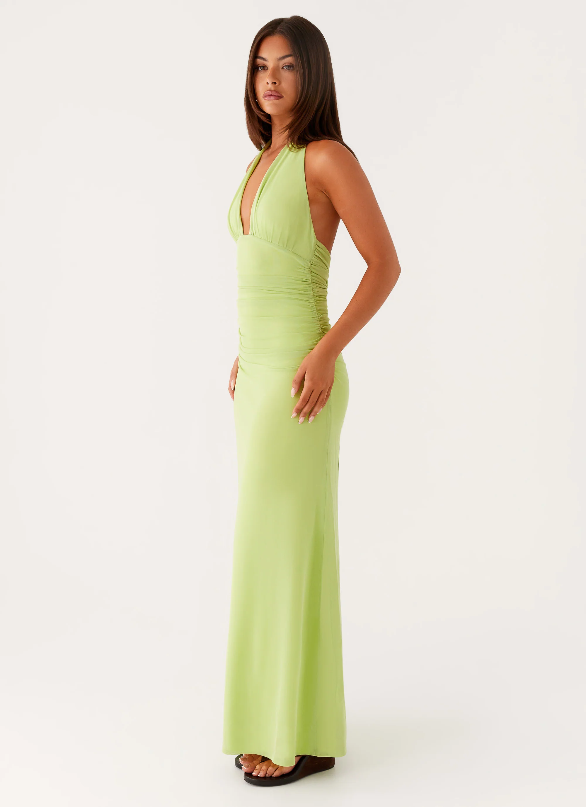 Kerrie Maxi Dress - Lime