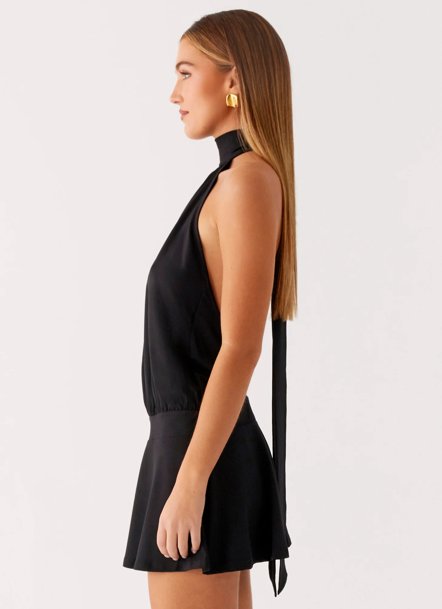 Valor Mini Dress - Black