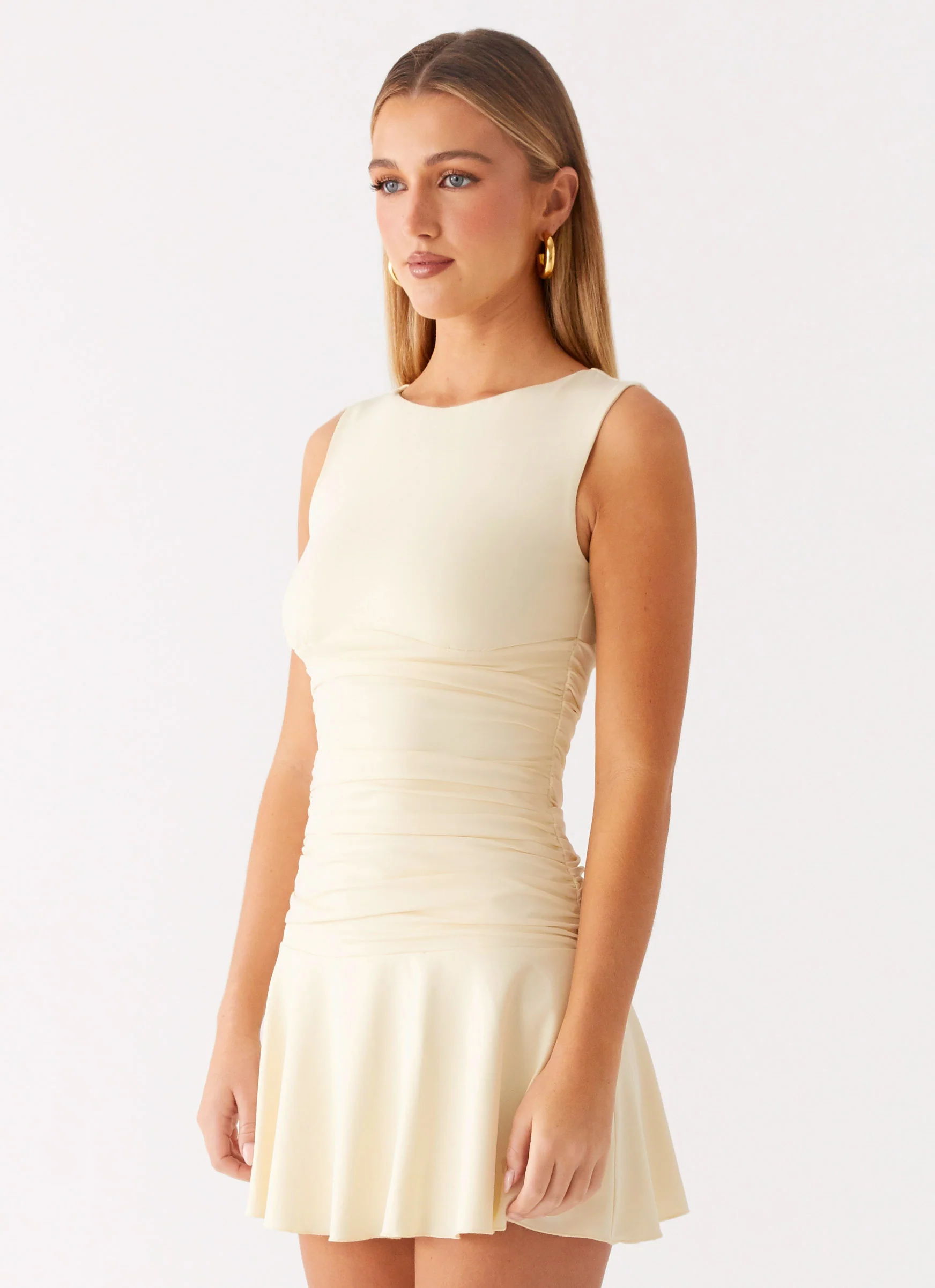 Kelda Mini Dress - Yellow