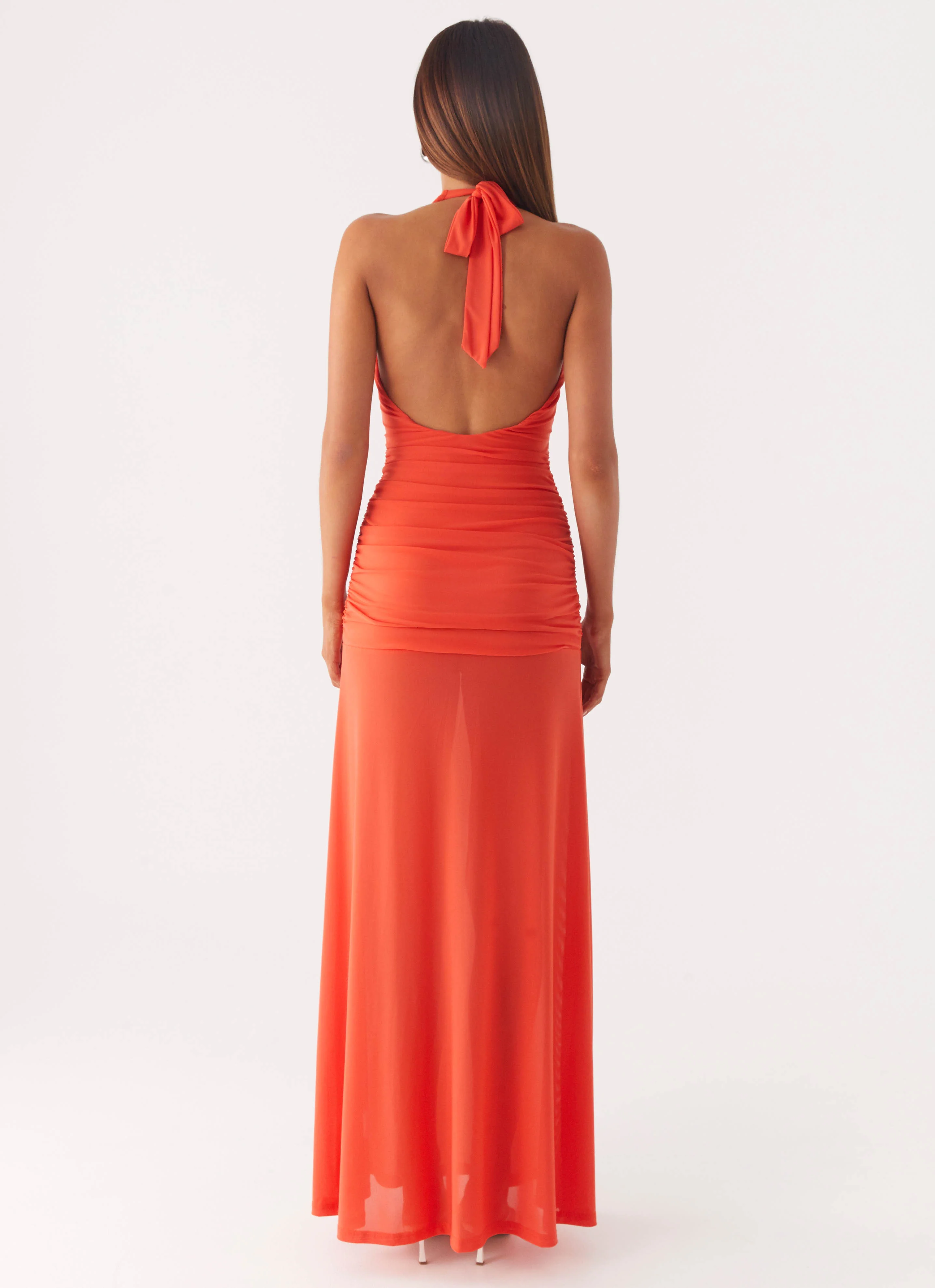 Island Muse Dress - Coral