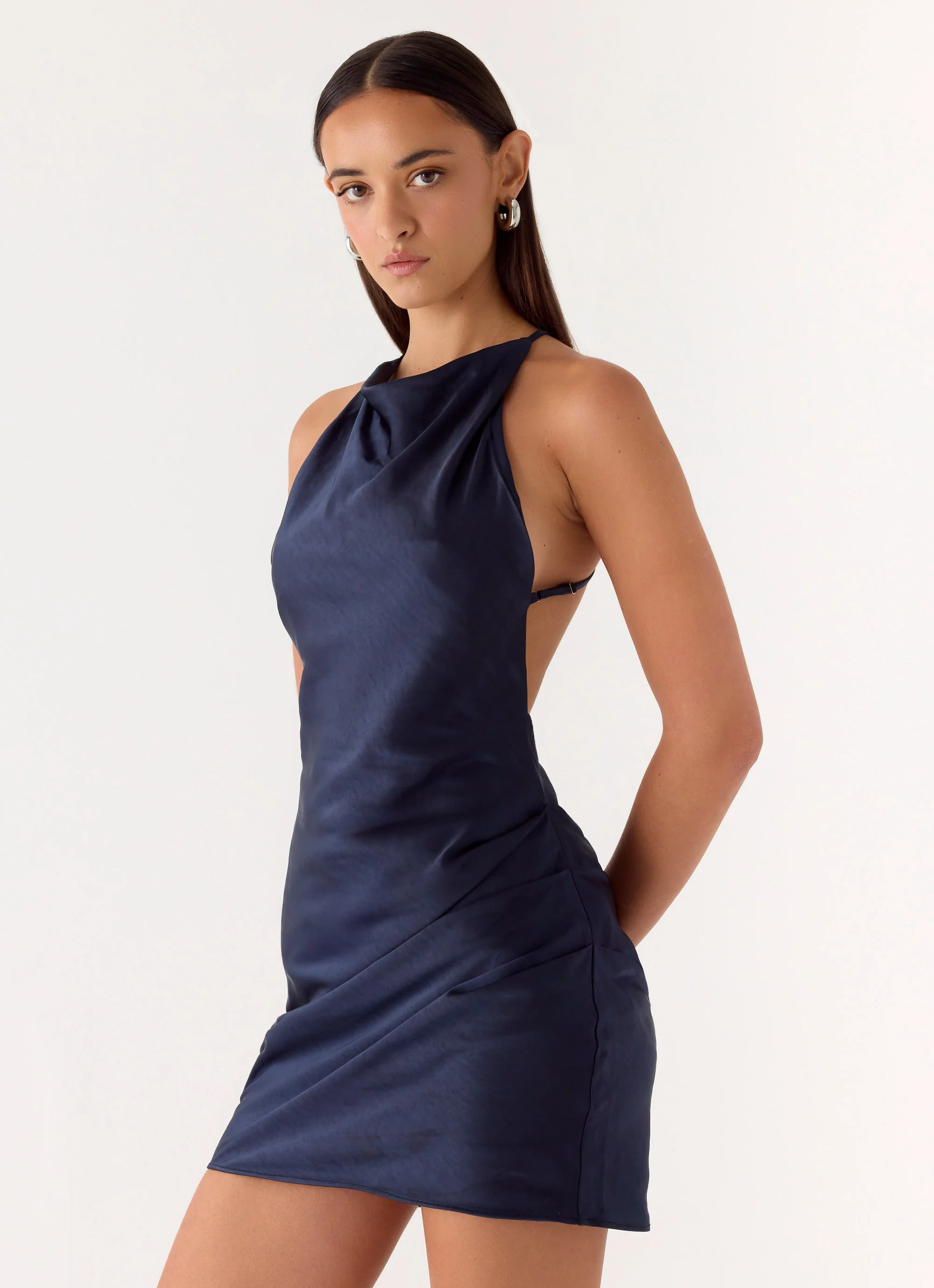 Rhia Mini Dress - Navy