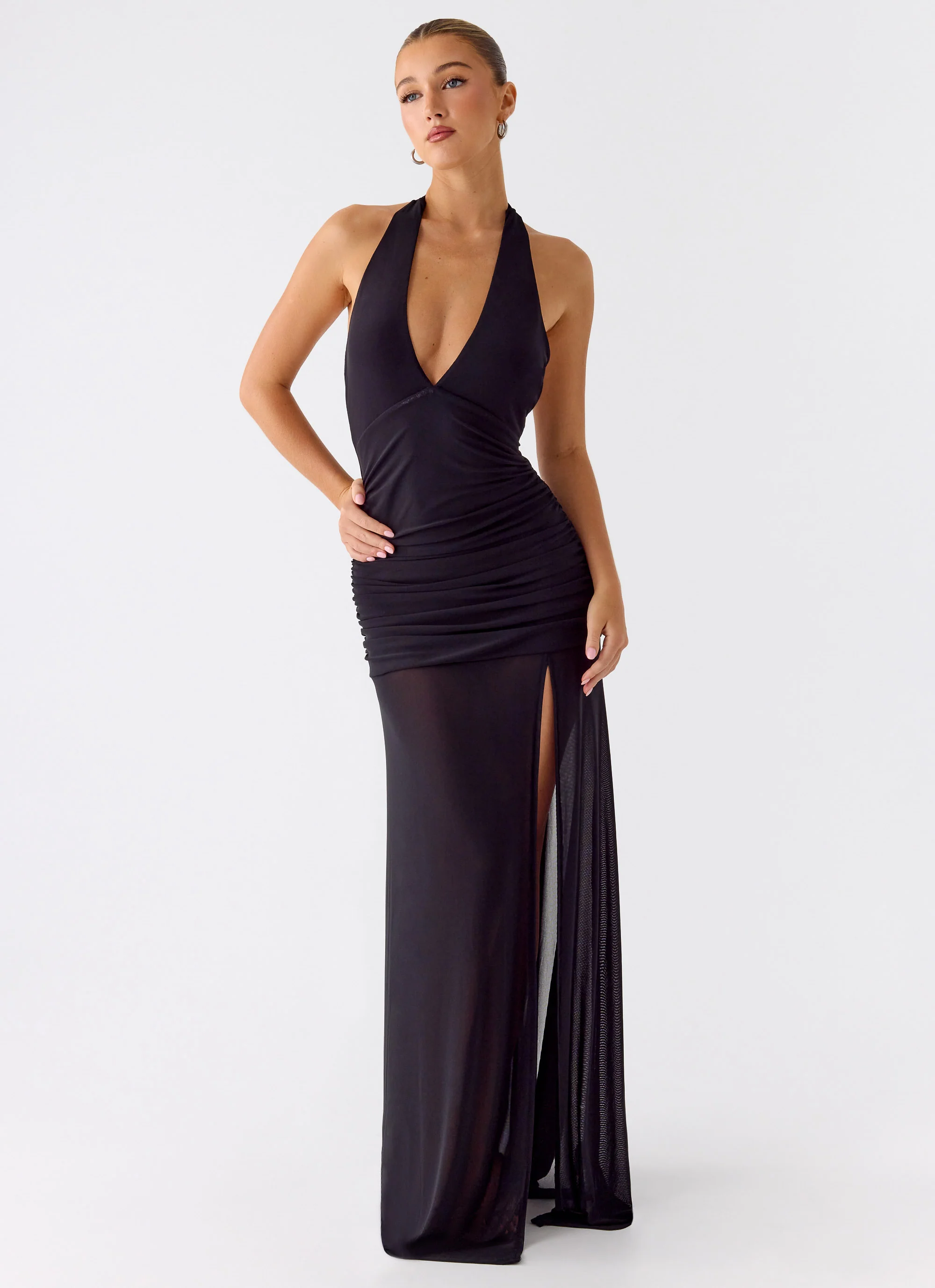 Island Muse Maxi Dress - Black
