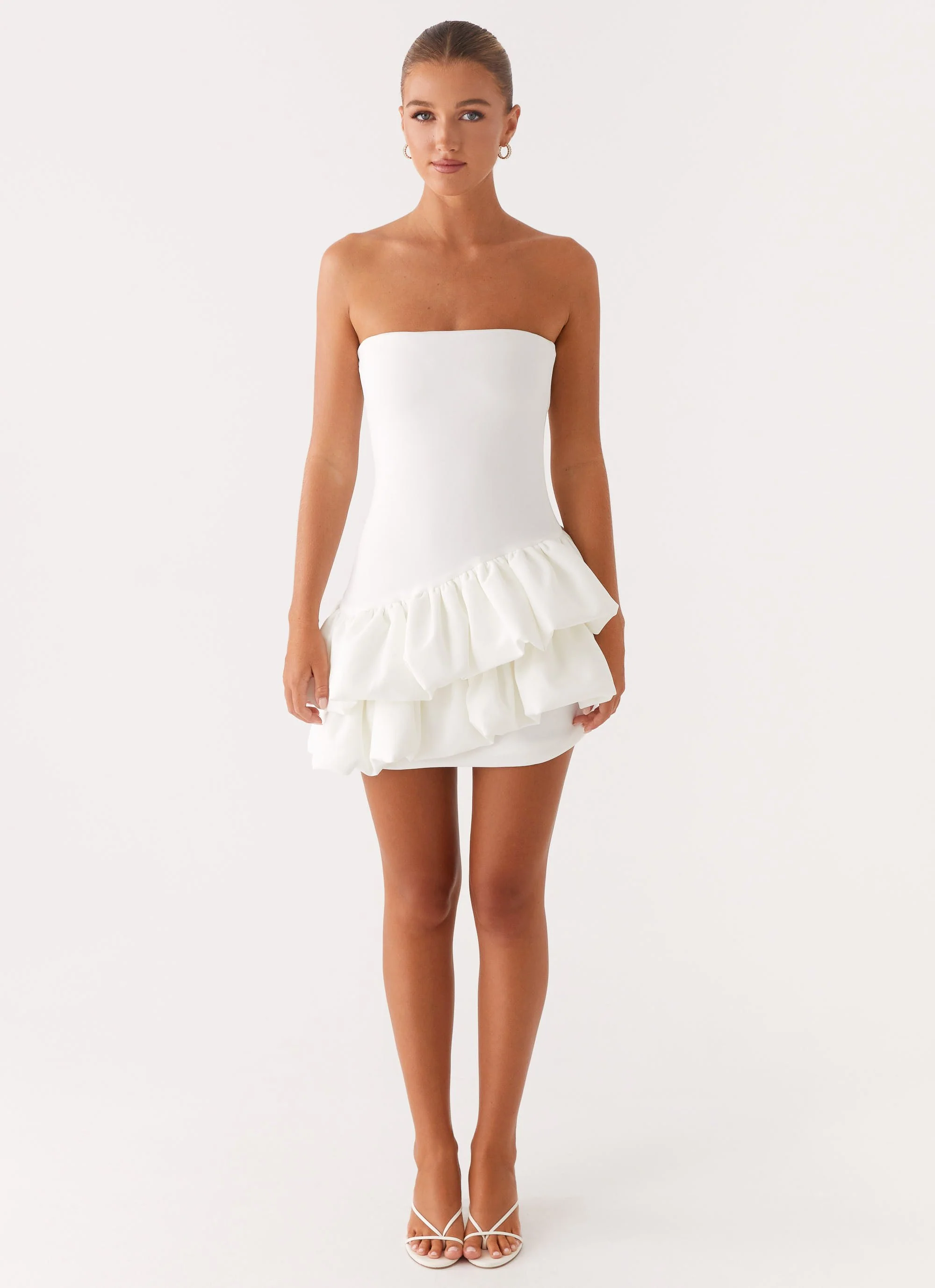 Marie Mini Dress - White