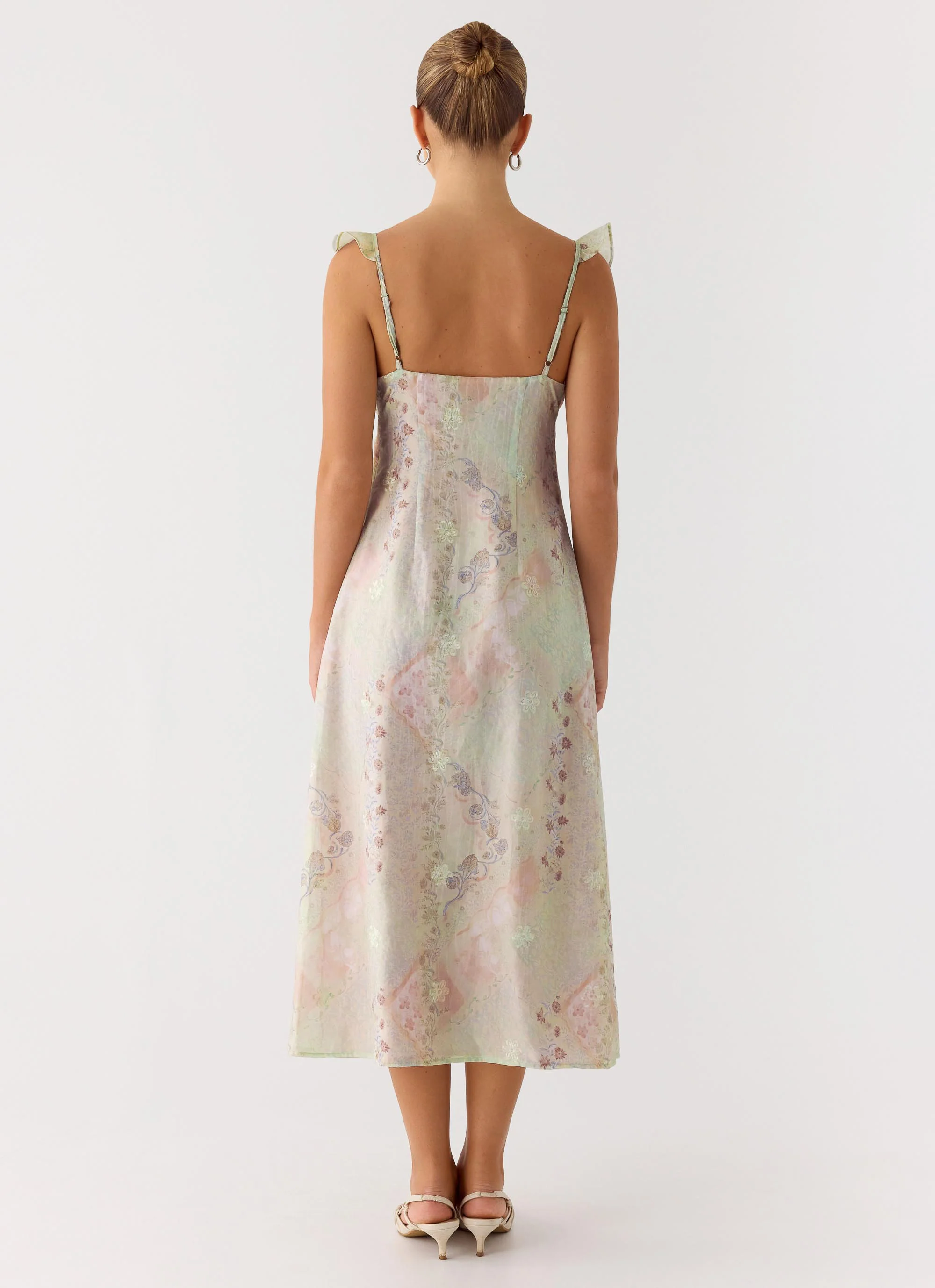 Europa Midi Dress - Mystic Paisley