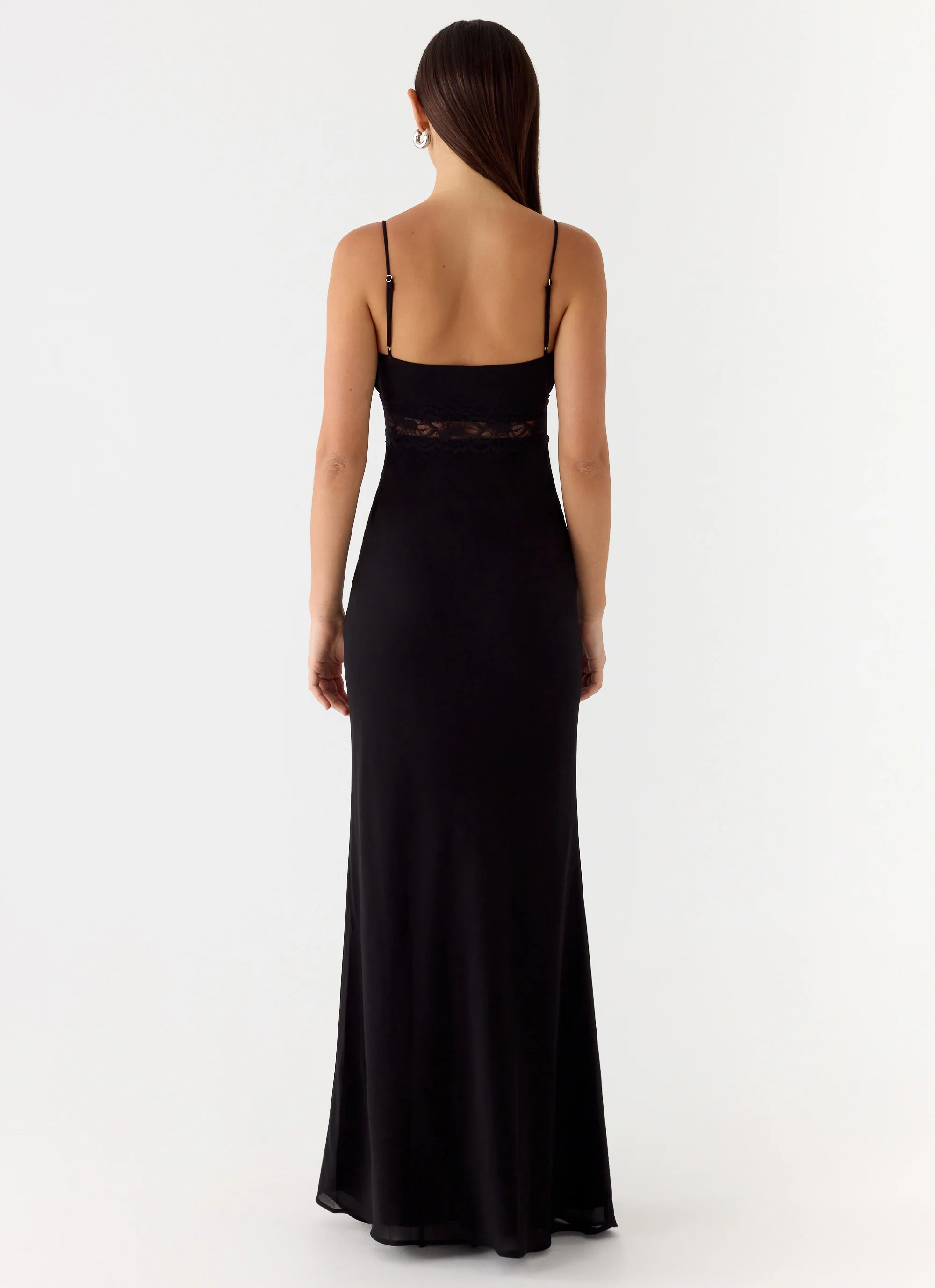 Opulent Maxi Dress - Black