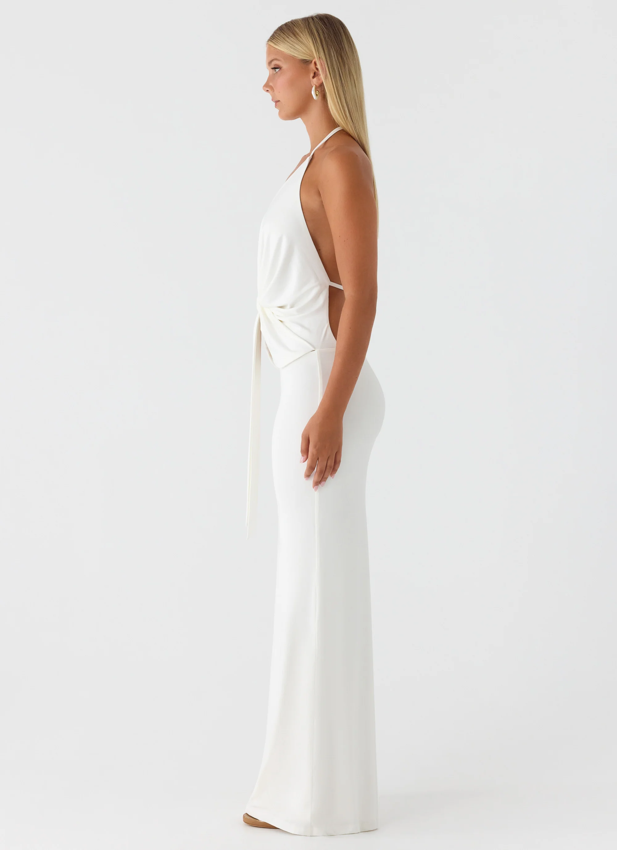 Undercover Maxi Dress - White