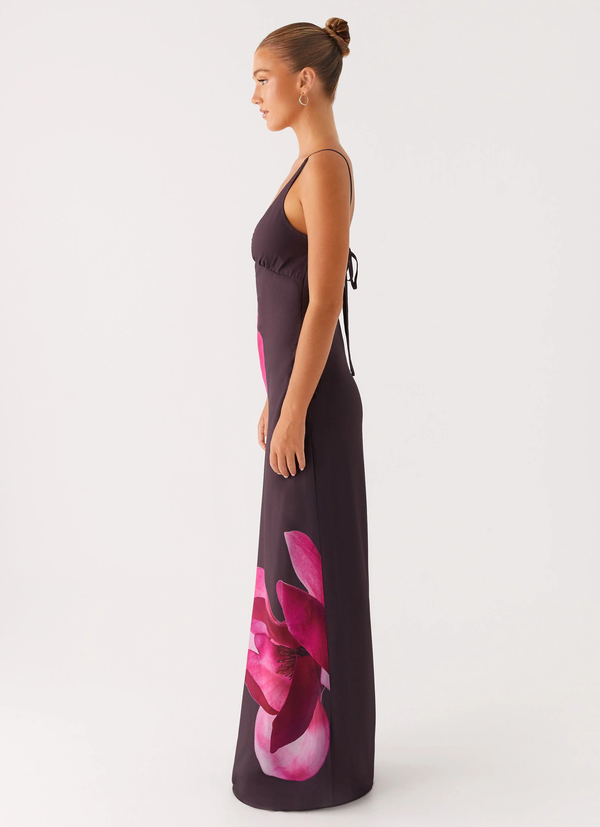Griselda Maxi Dress - Dark Chocolate