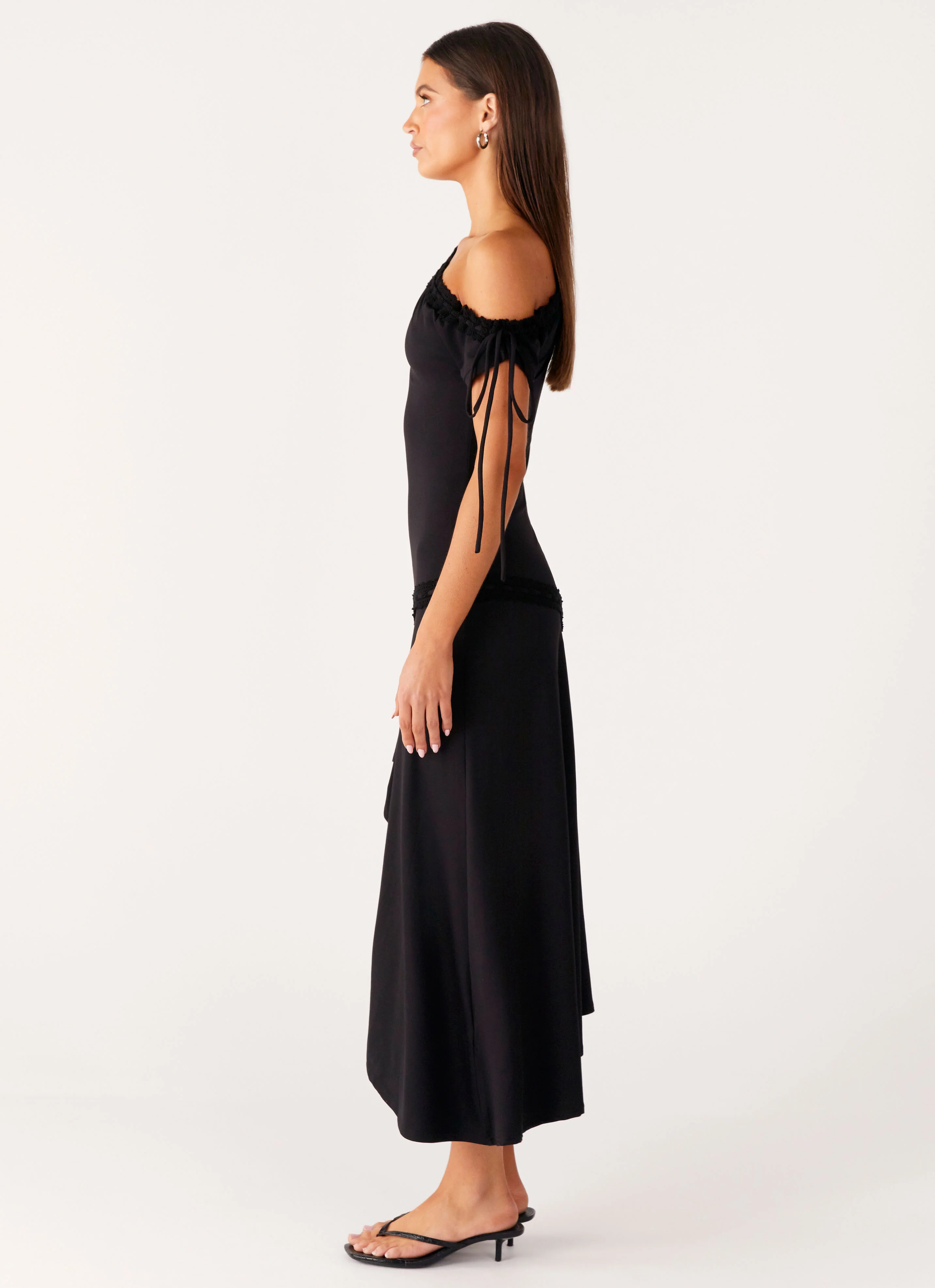 Downtown Midi Dress - Black