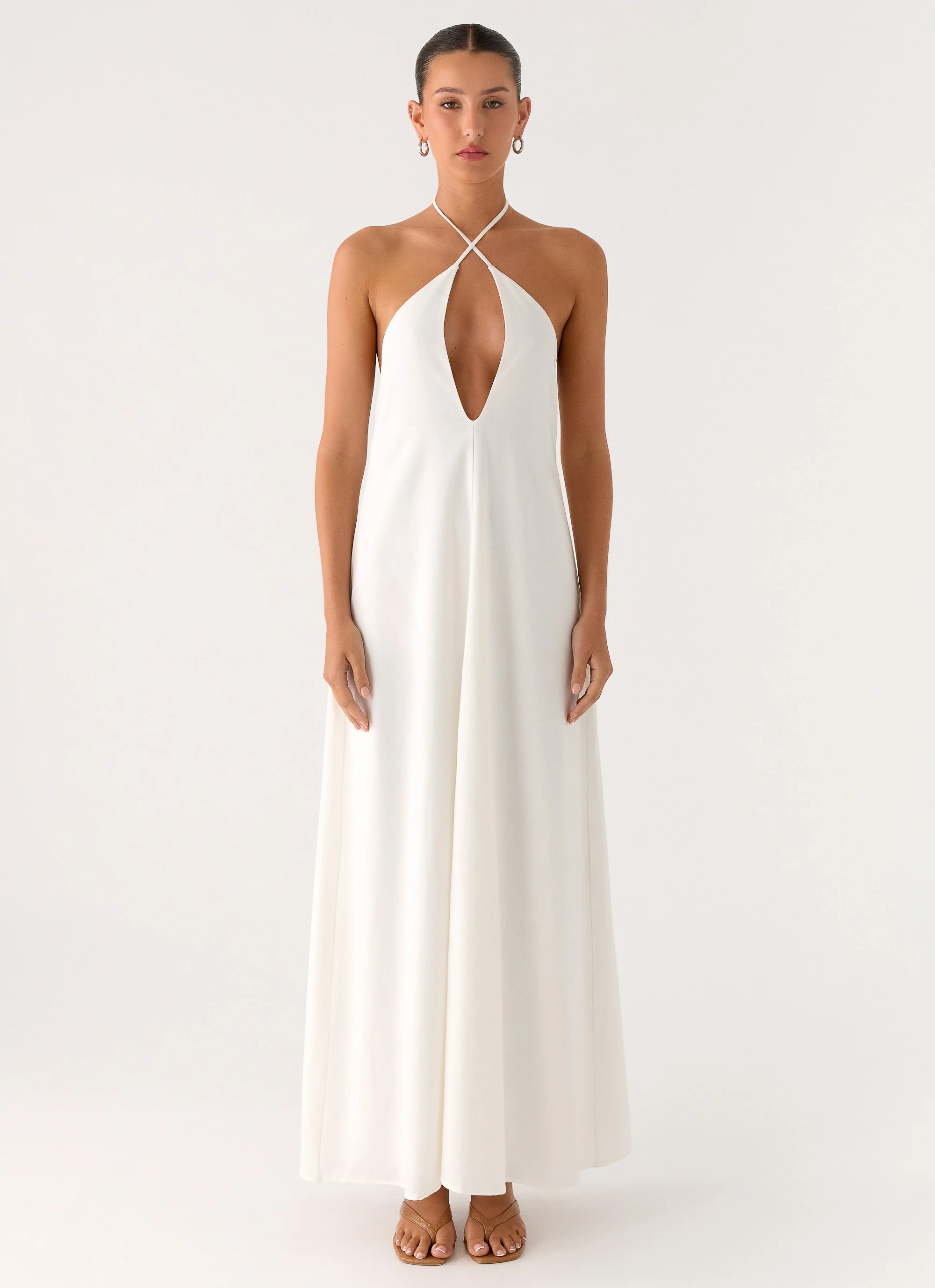 Helden Maxi Dress - White