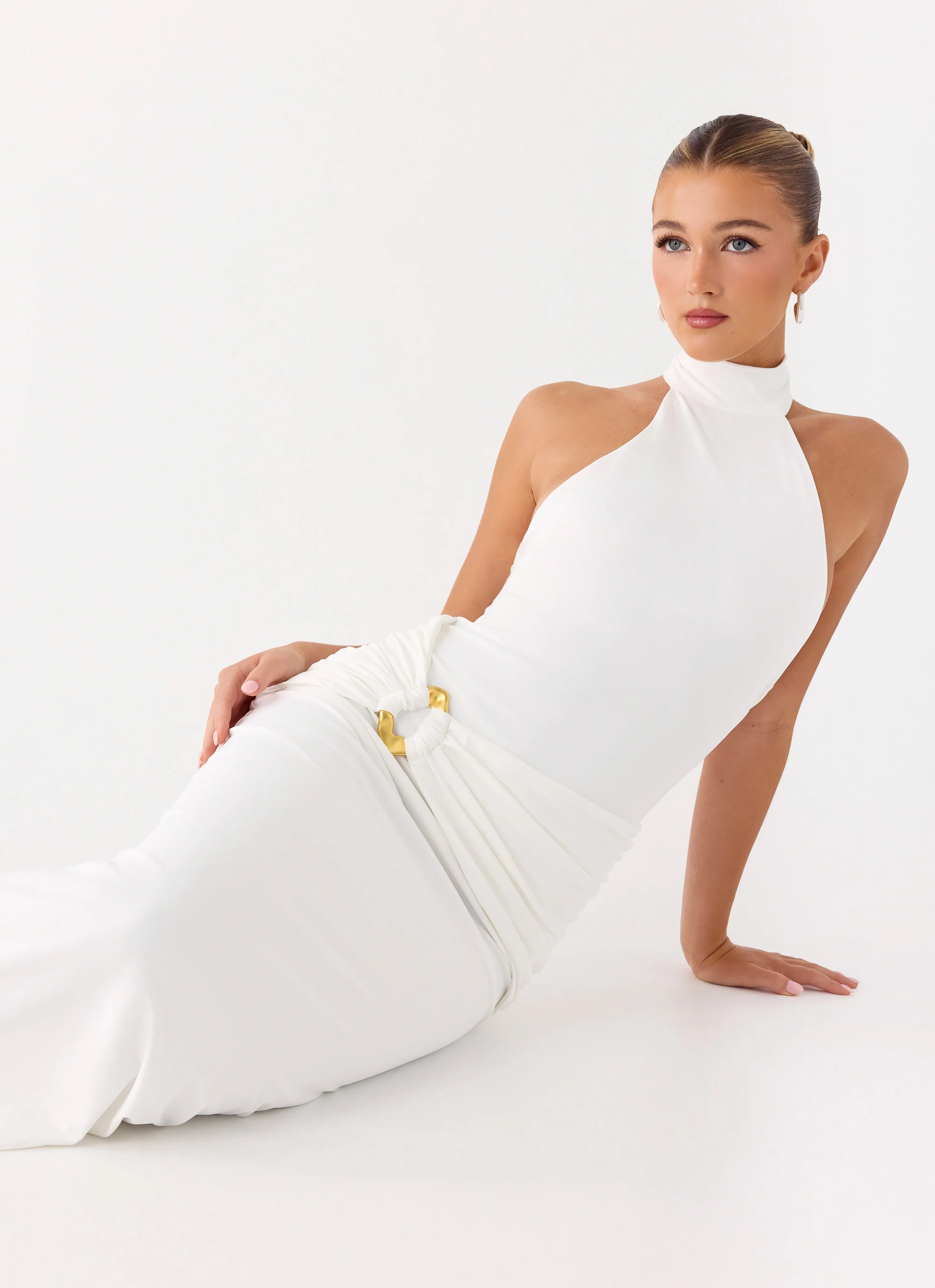 Forever Radiant Maxi Dress - White