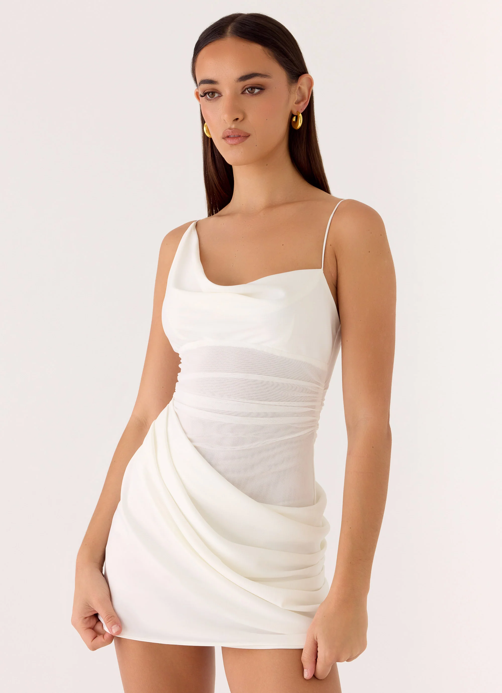 Eternal Energy Mini Dress - Ivory