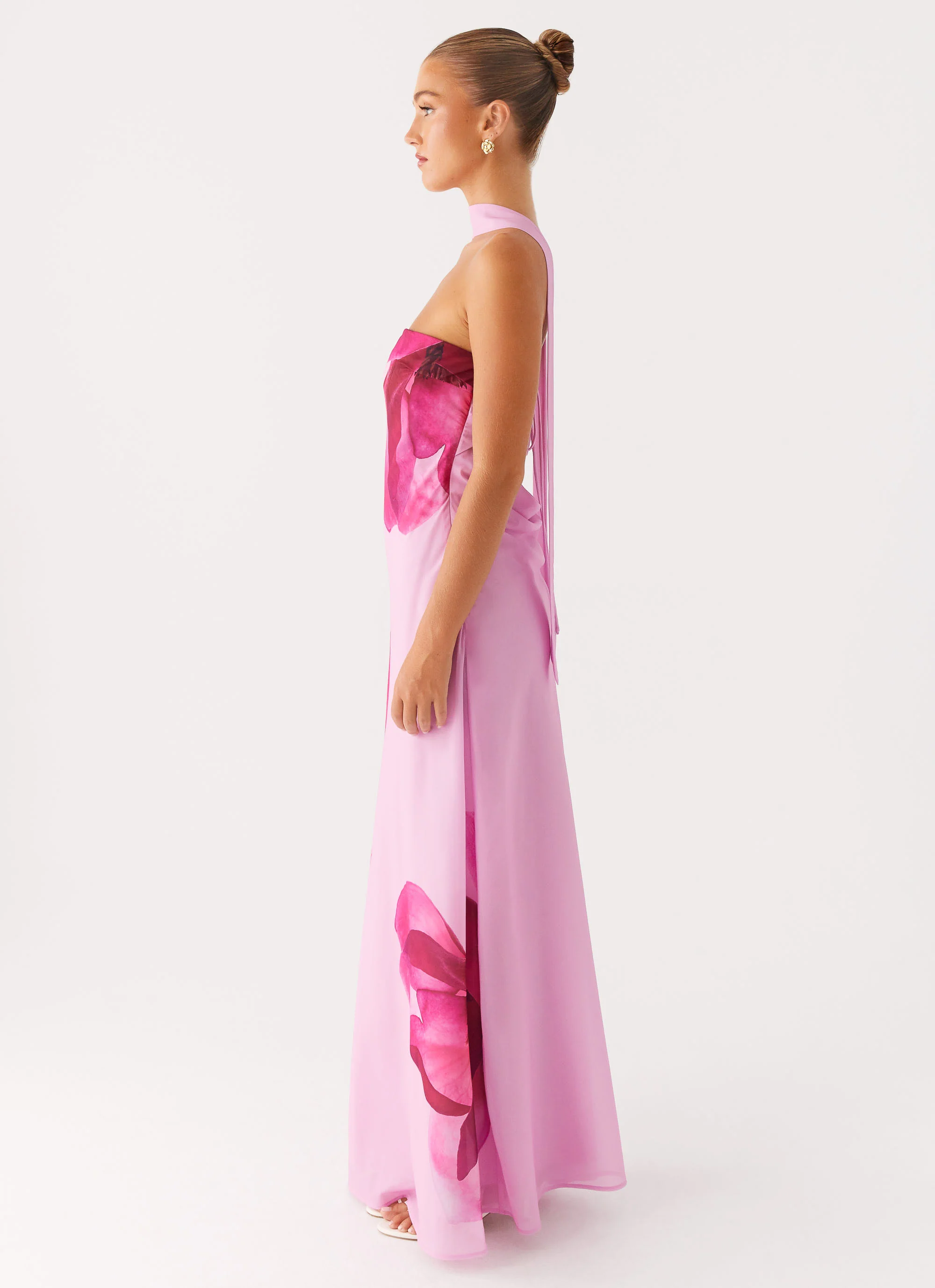 Prim Maxi Dress - Pastel Pink