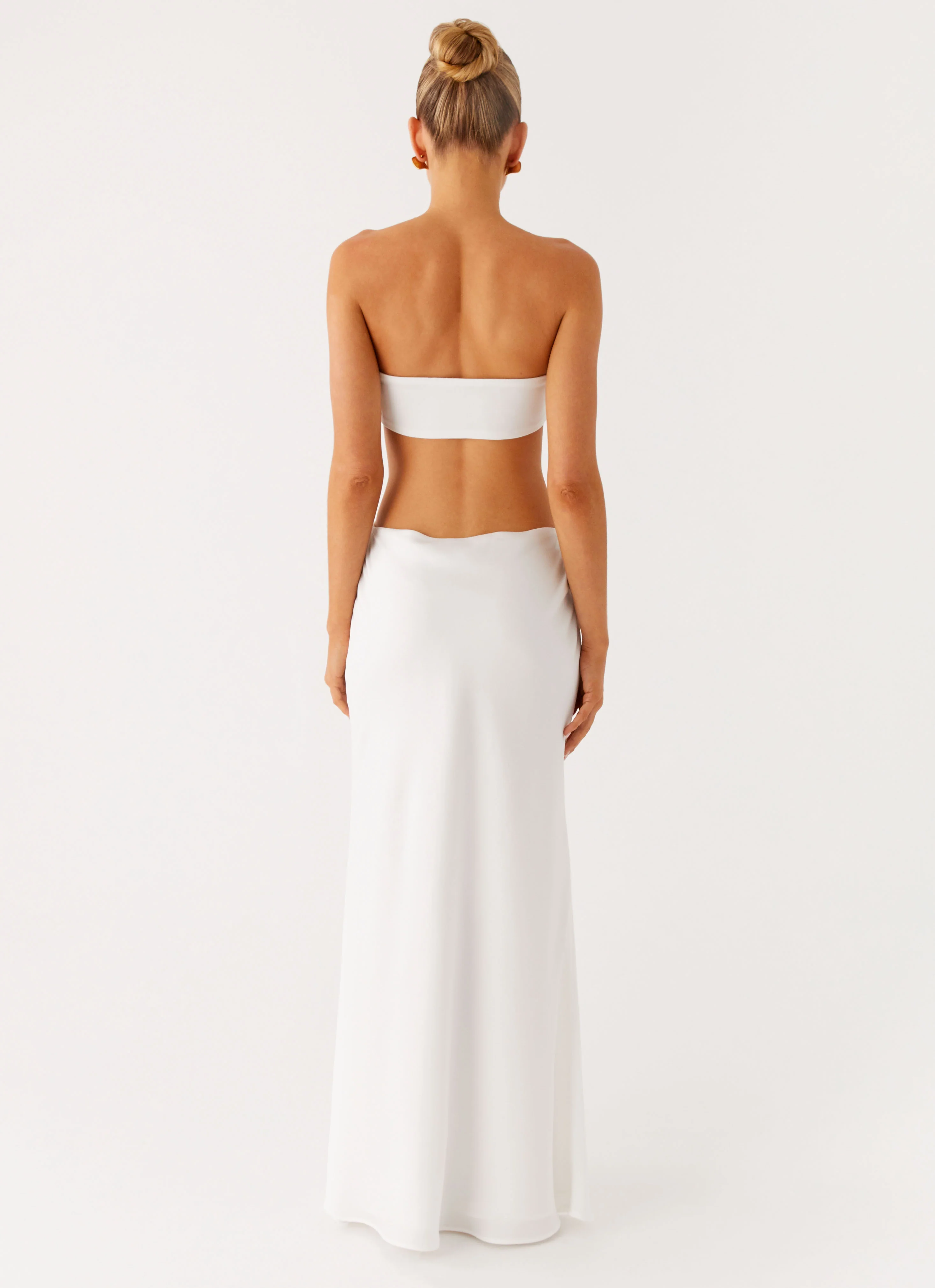Kiss Me Cut Out Maxi - Ivory