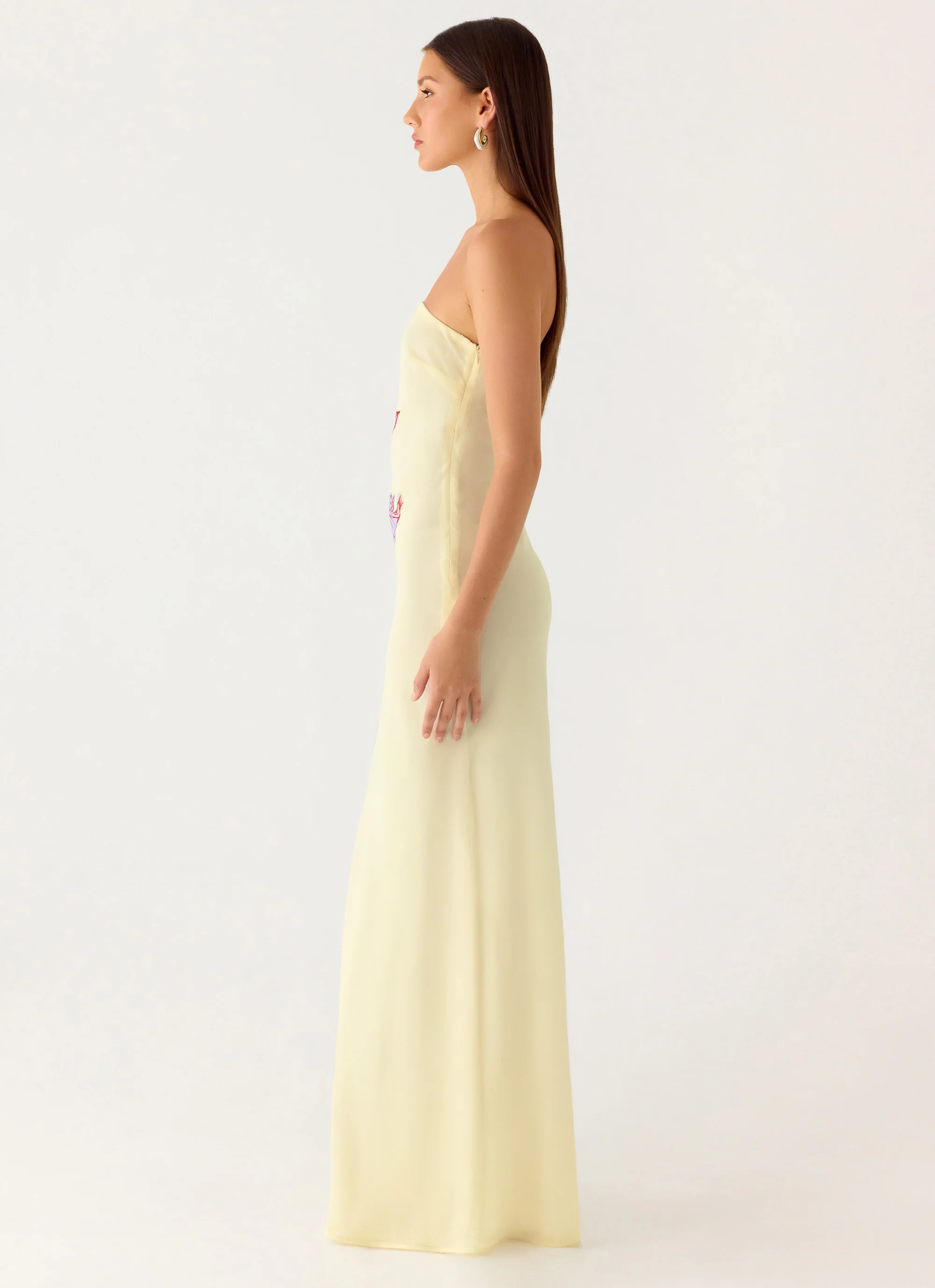 Amelle Maxi Dress - Purple Floral