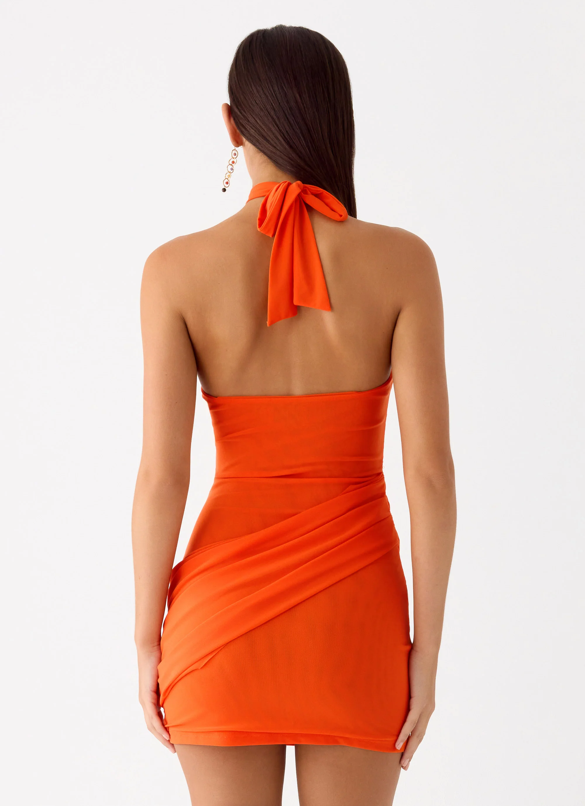 Henrietta Mini Dress - Orange