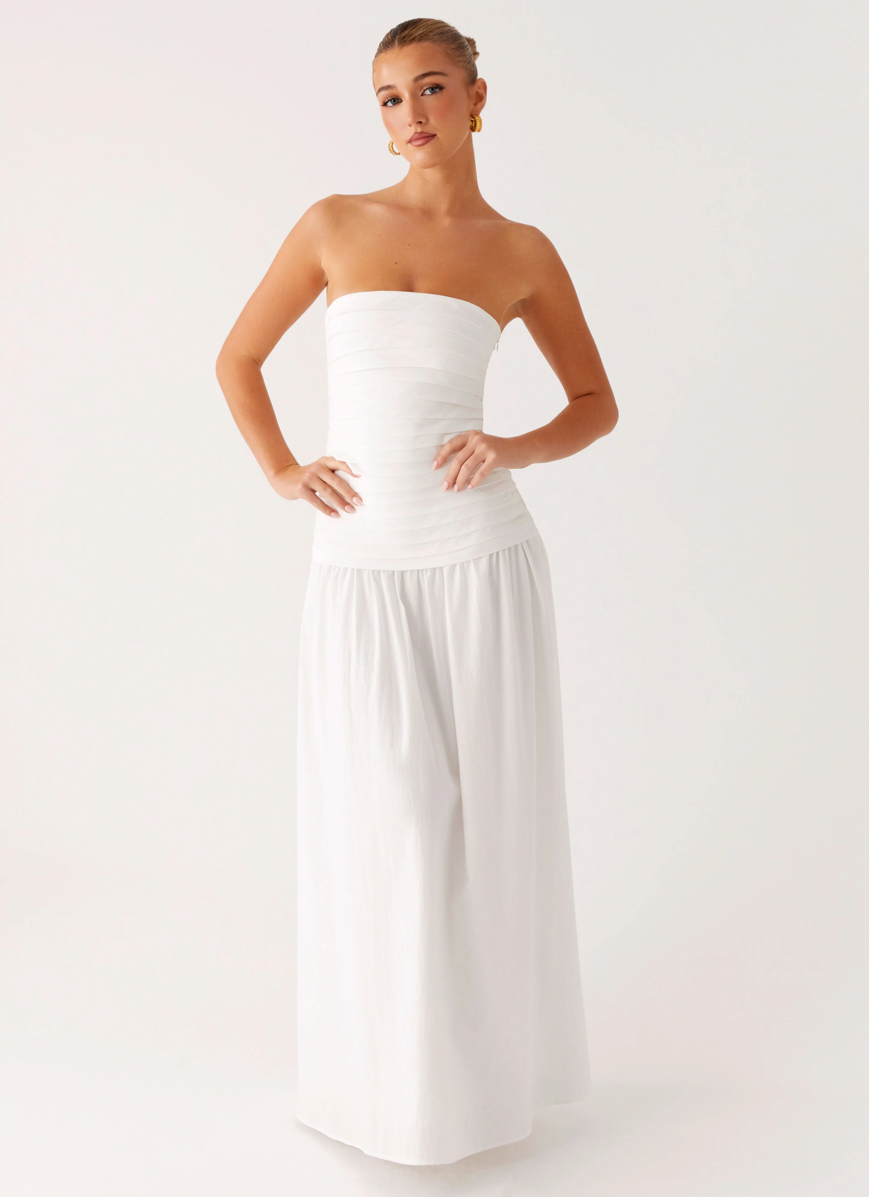 Tyrah Maxi Dress - White