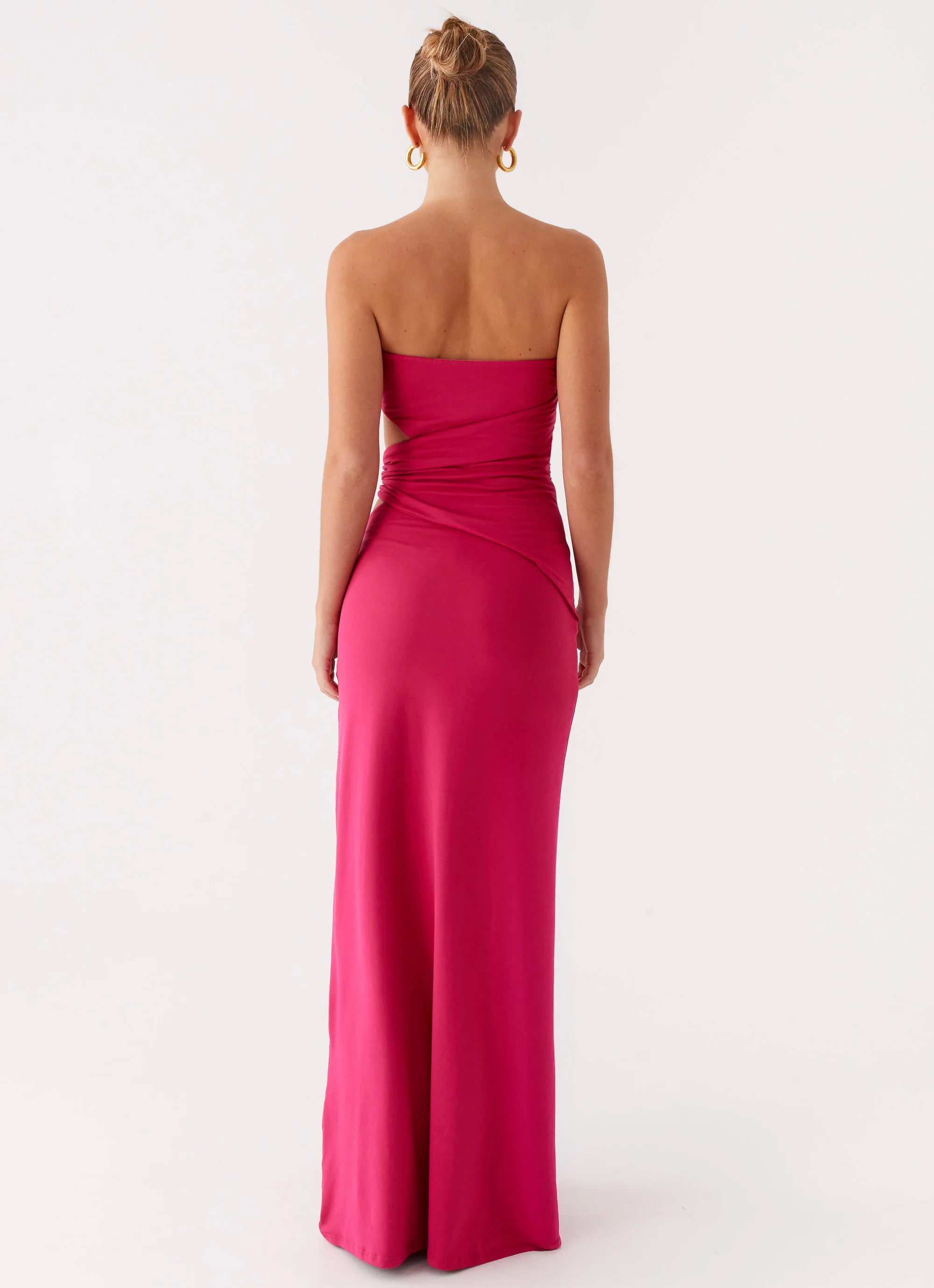 Anetta Maxi Dress - Fuchsia